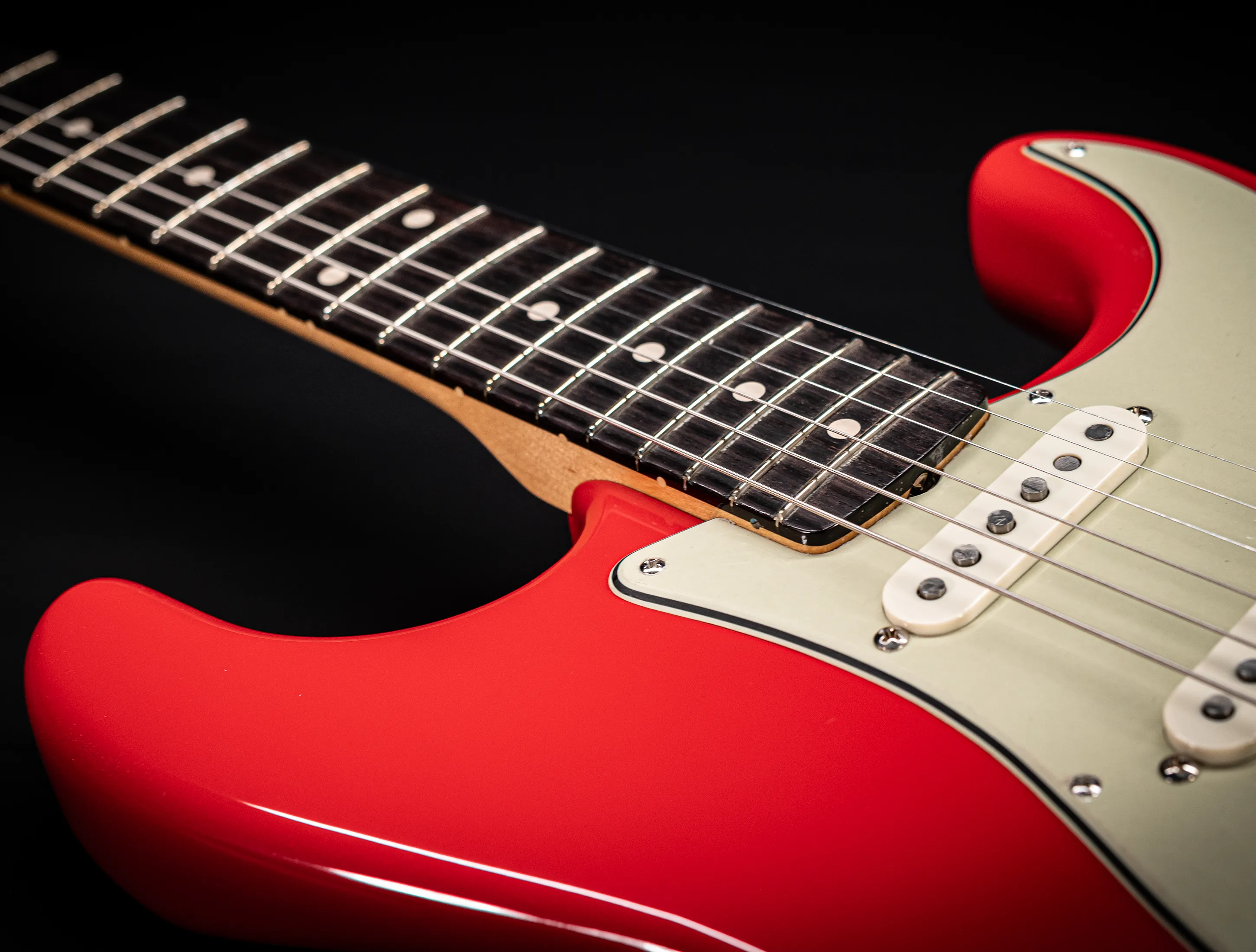 Fender MBD 50/60 inspired Stratocaster GLOSS NOS - Hot Rod Red