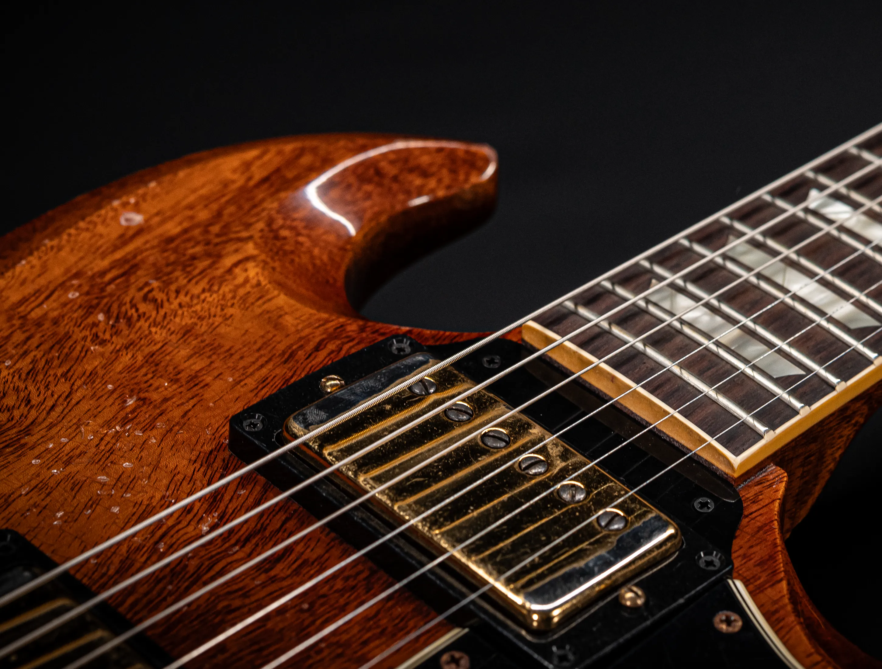 Gibson SG 1961 Standard Murphy Lab Heavy Aged Antique Natural Gold Hardware