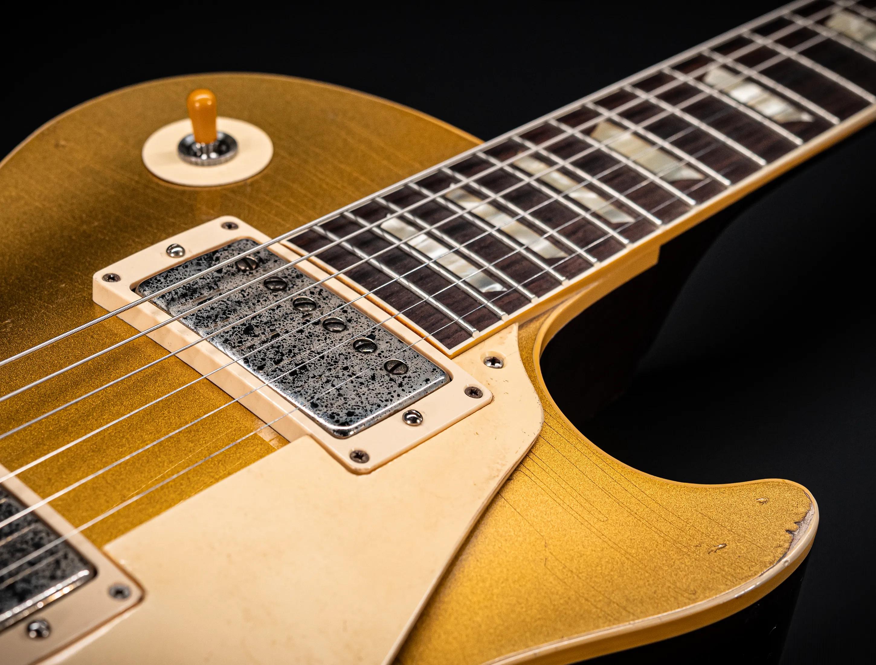 Gibson Les Paul 1957 Goldtop DARKBACK Murphy Lab Heavy Factory Special