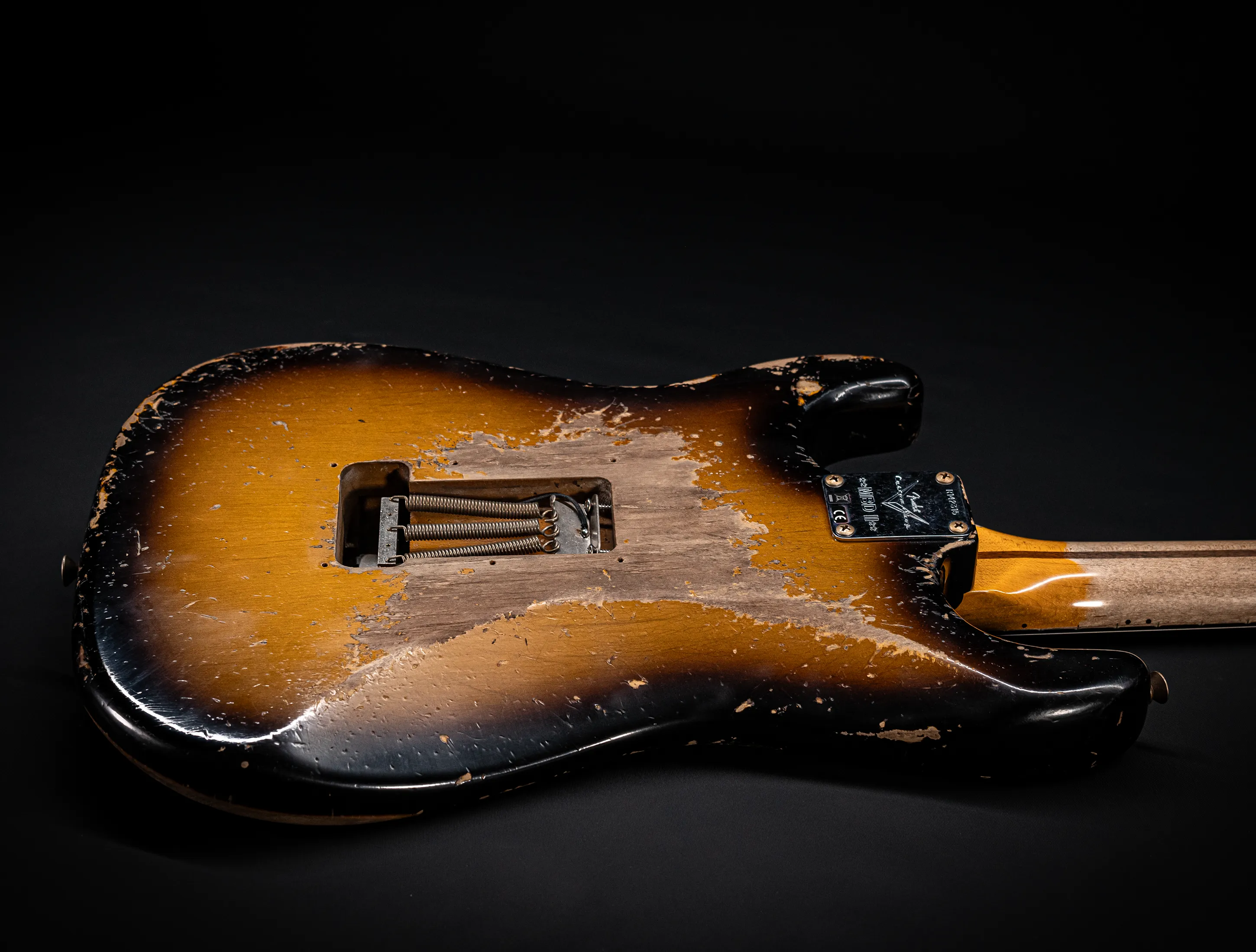 Fender MBD II 1956 FLOYD ROSE Stratocaster MIDAS Super Heavy Relic - Sunburst