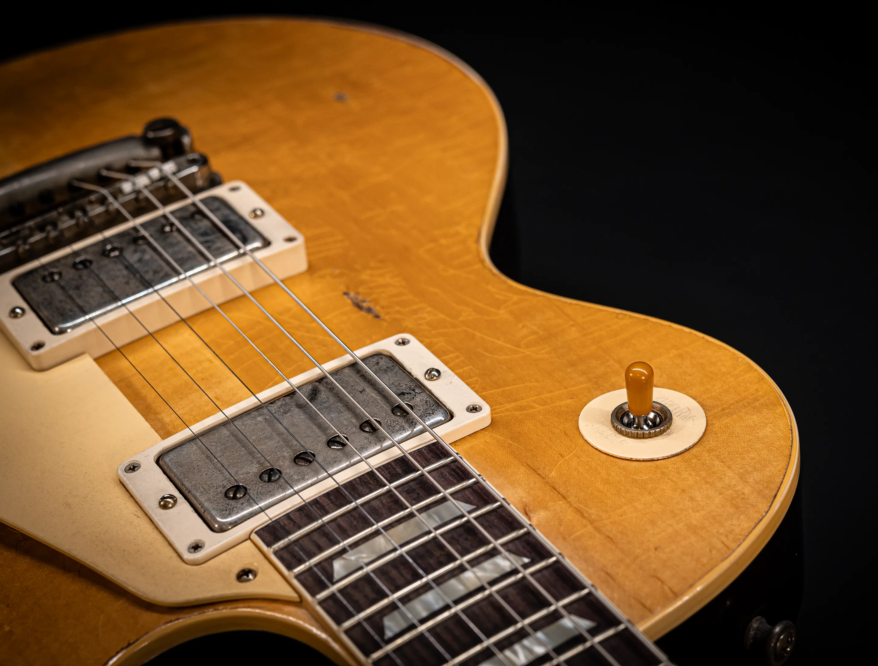 a173442 Gibson-Les-Paul-1958-Reissue-Murphy-Lab-Heavy-Aged-Factory-Special-Heroes-Greatest-Hits-Musikhaus-Hermann
