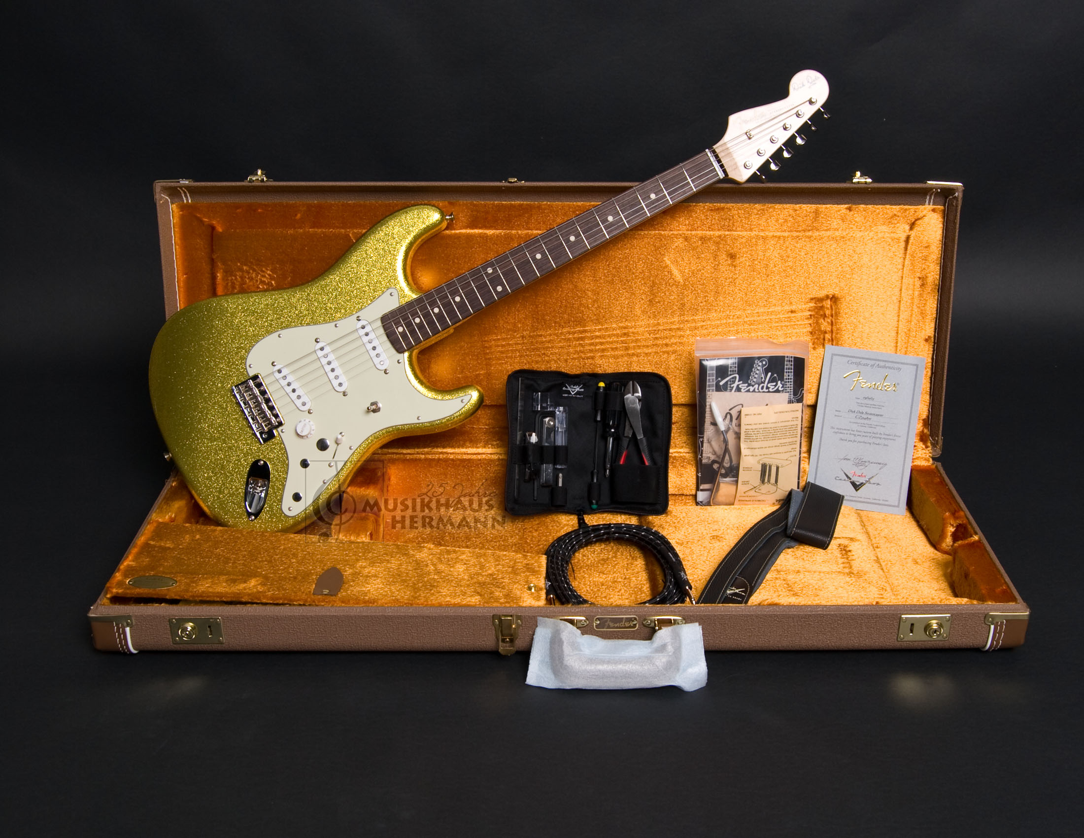 Fender Custom Shop Dick Dale Stratocaster - Chartreuse
