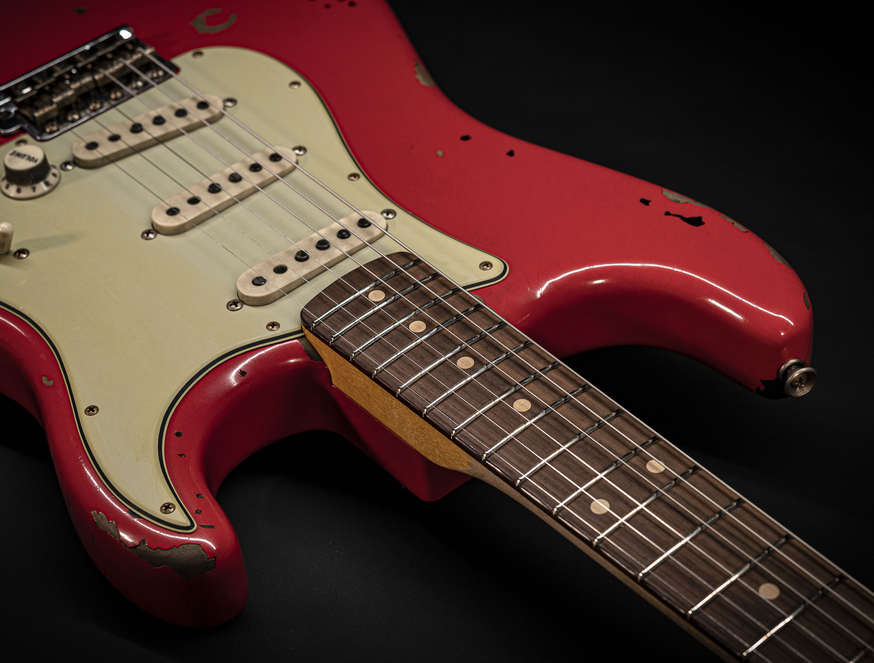 a138538_Fender-Custom-Shop-Michael-Landau-1963-Stratocaster-Fiesta-Red-over-3TSB a138538 fender-custom-shop-michael-landau-1963-stratocaster-fiesta-red-over-3tsb