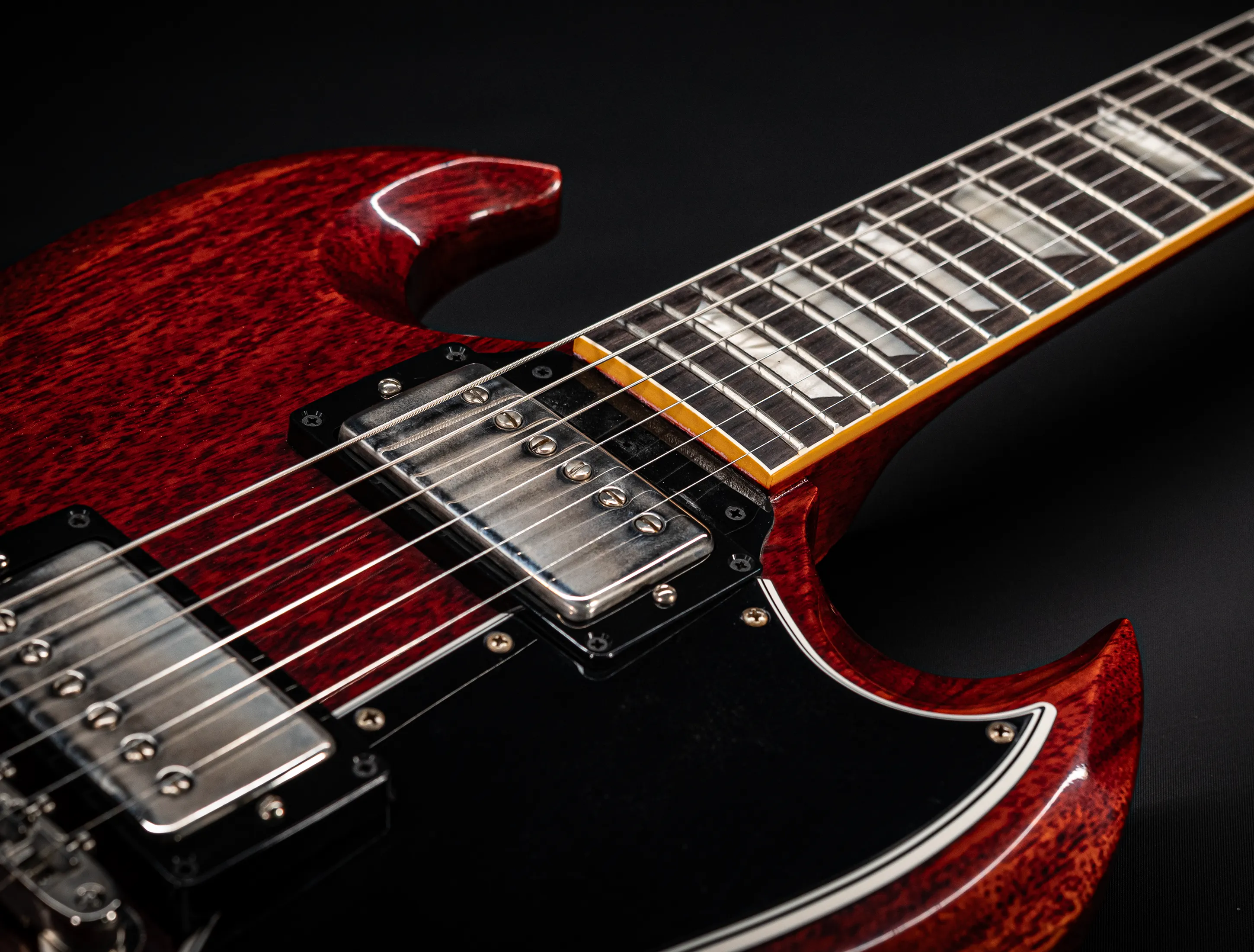 Gibson SG 1961 Standard Reissue Stop Bar VOS Cherry Red