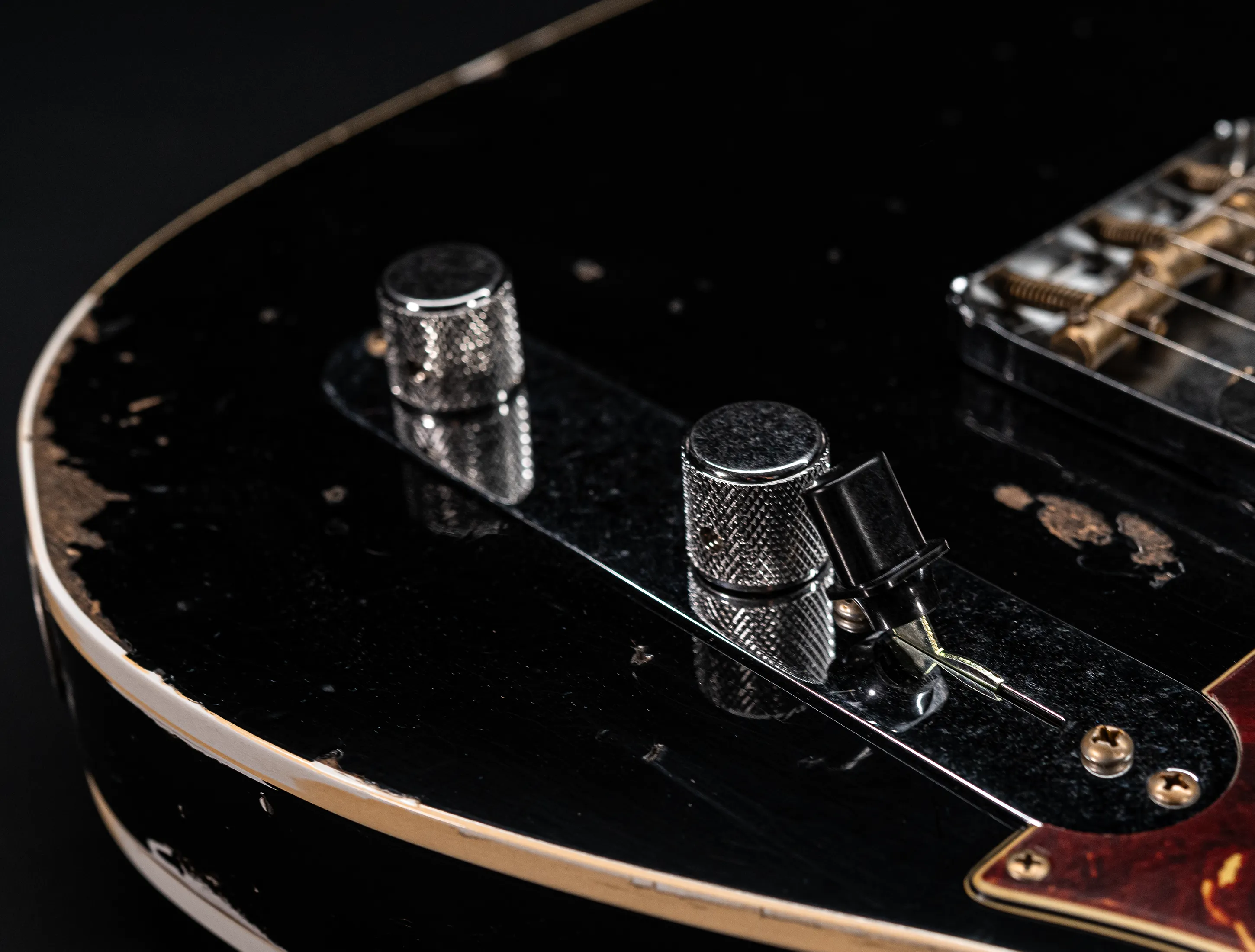 Fender MBD 1963 Telecaster Custom Relic - Black