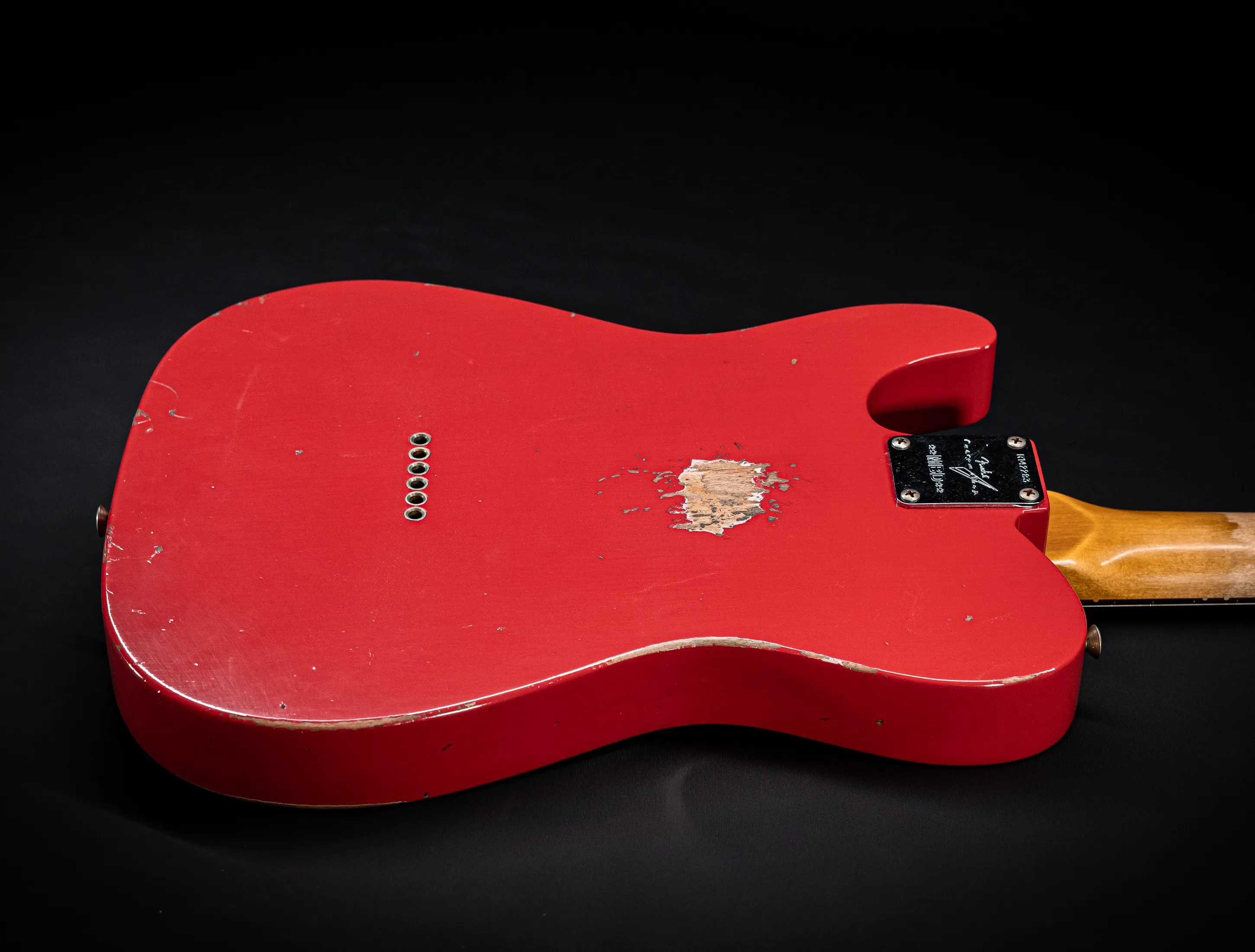 Fender MBD 1963 Telecaster Relic - Fiesta Red