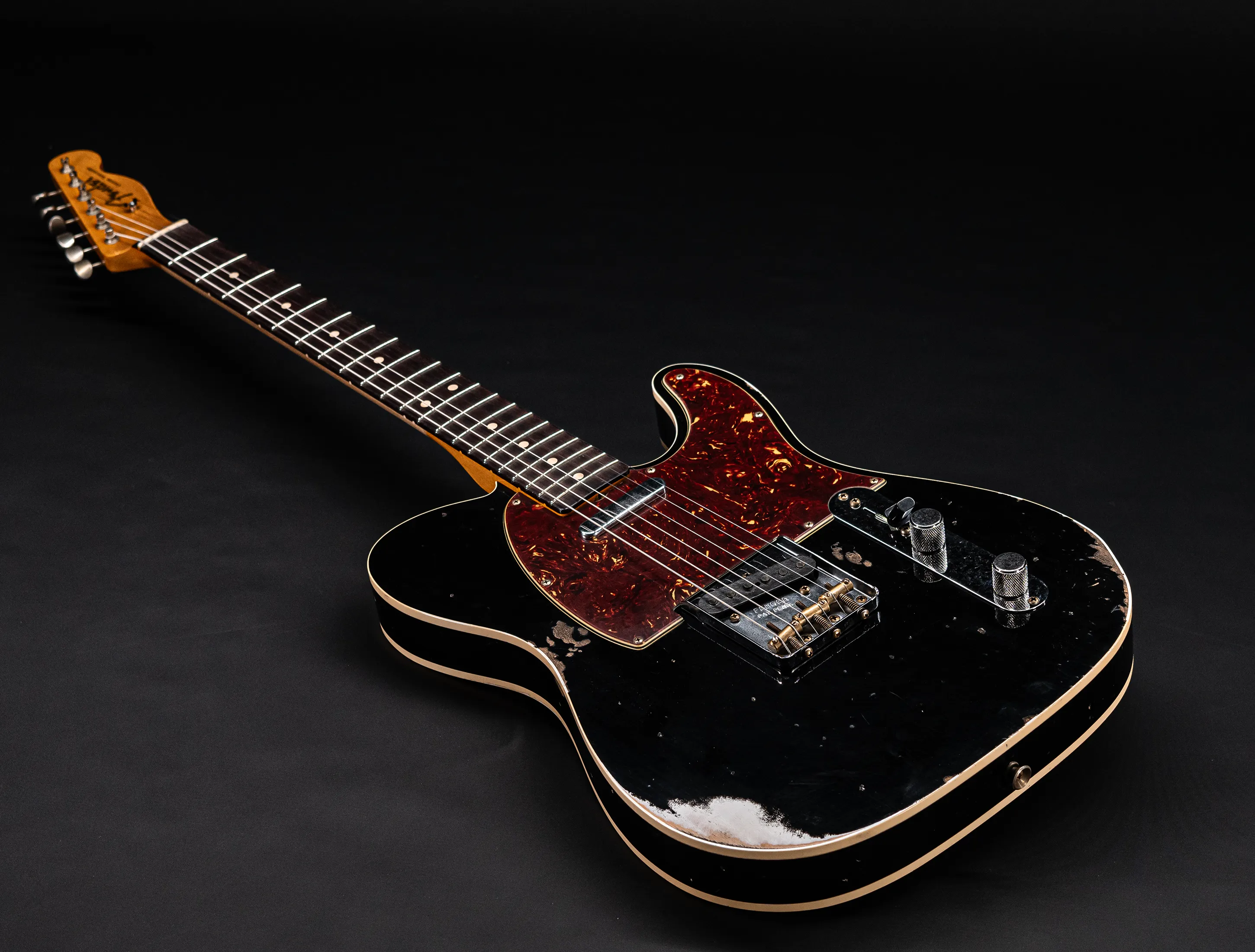 Fender MBD 1963 Telecaster Custom Relic - Black