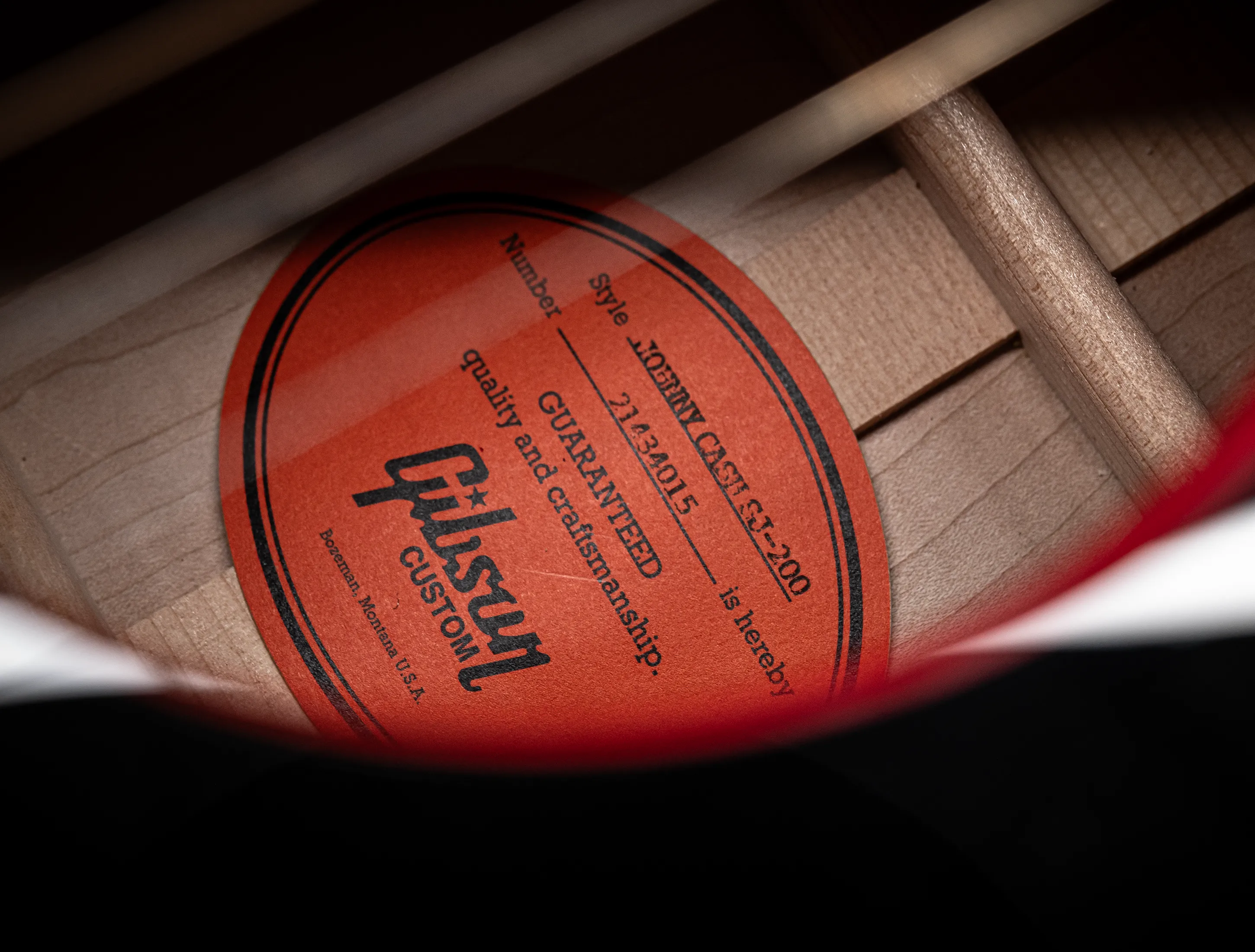 a163160 Gibson Johnny Cash SJ-200