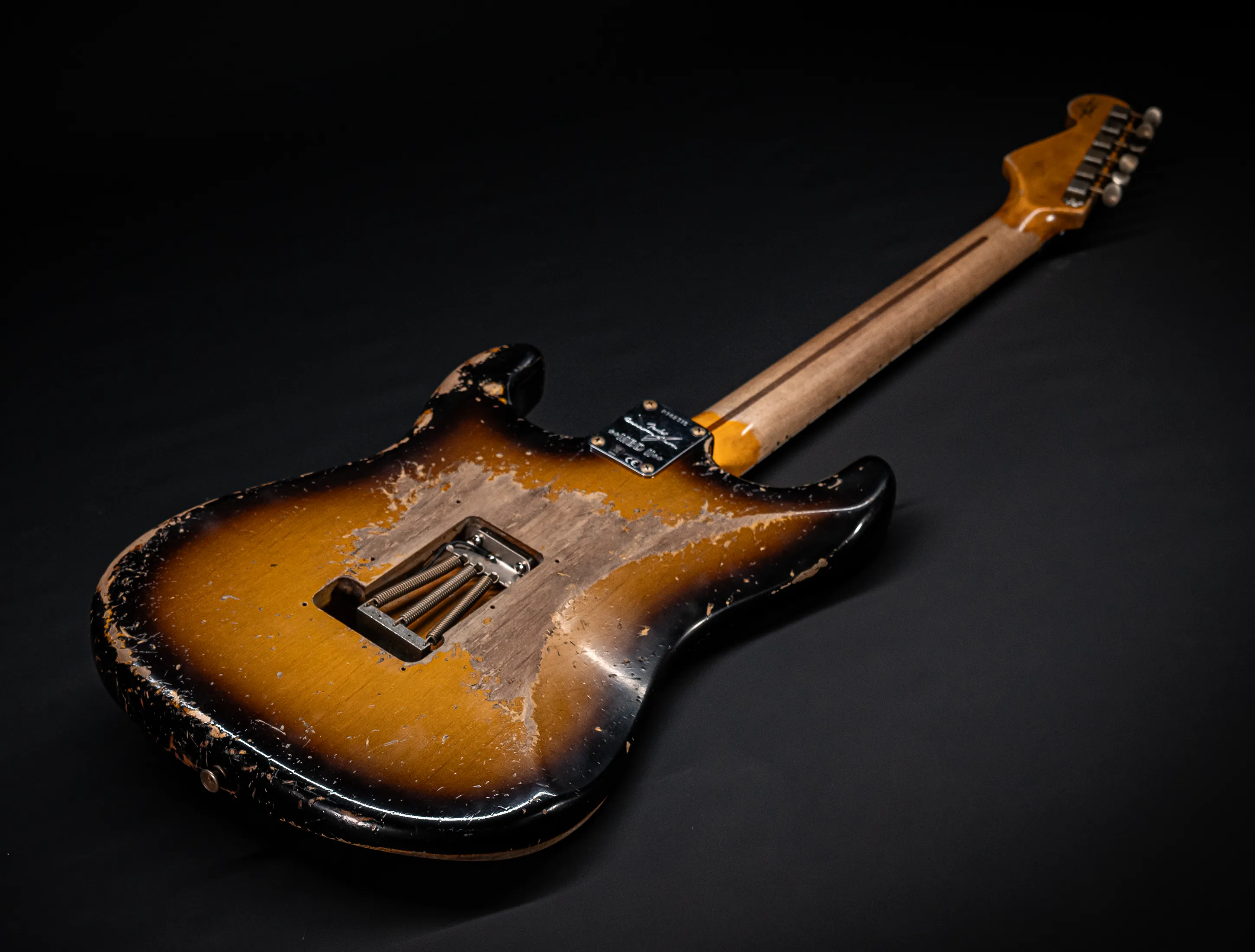 Fender MBD II 1956 FLOYD ROSE Stratocaster MIDAS Super Heavy Relic - Sunburst