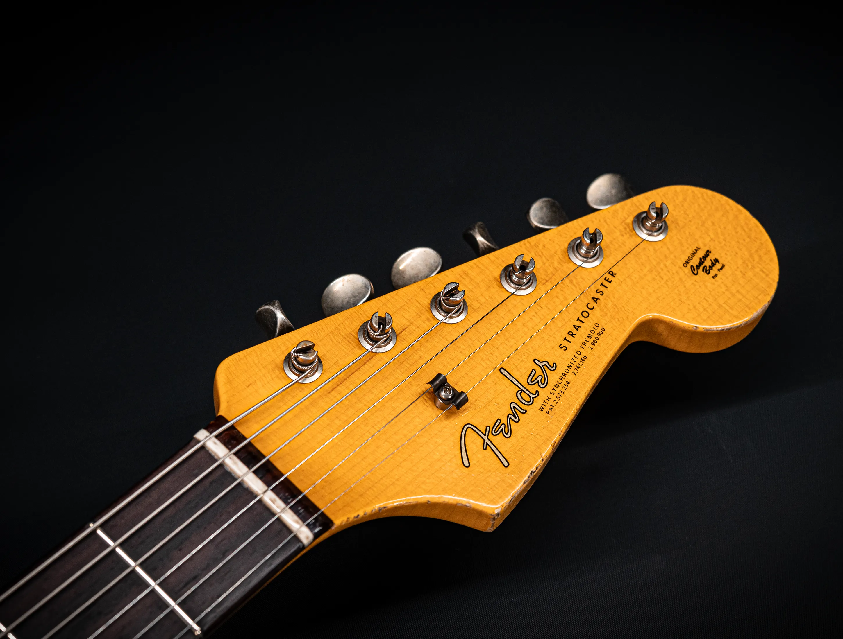 Fender Senior Masterbuilt Todd Krause 1963 Stratocaster Relic 1pc. Ash Body - Sunburst