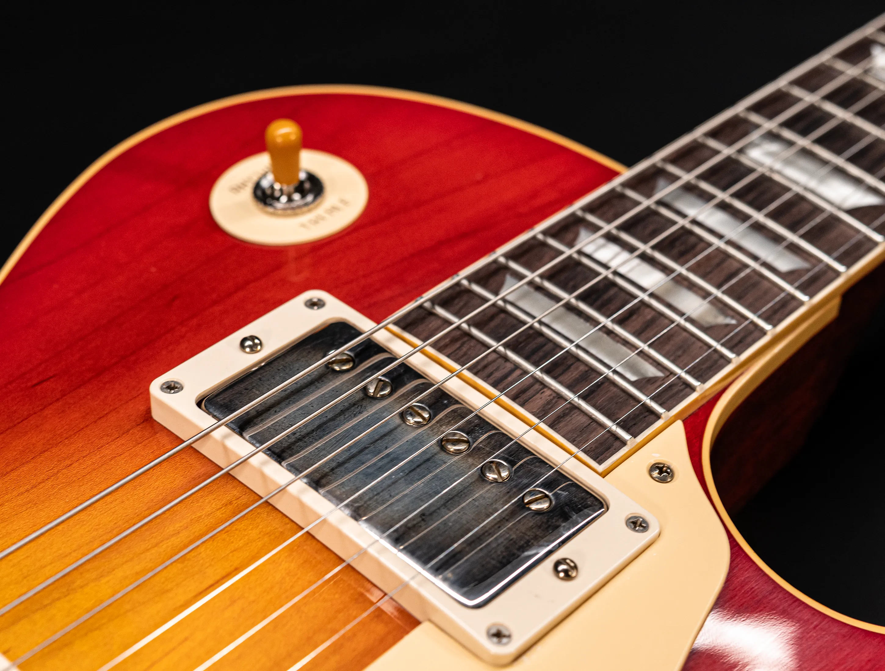 a161539 Gibson Les Paul 1958 Standard Reissue VOS - Washed Cherry Sunburst