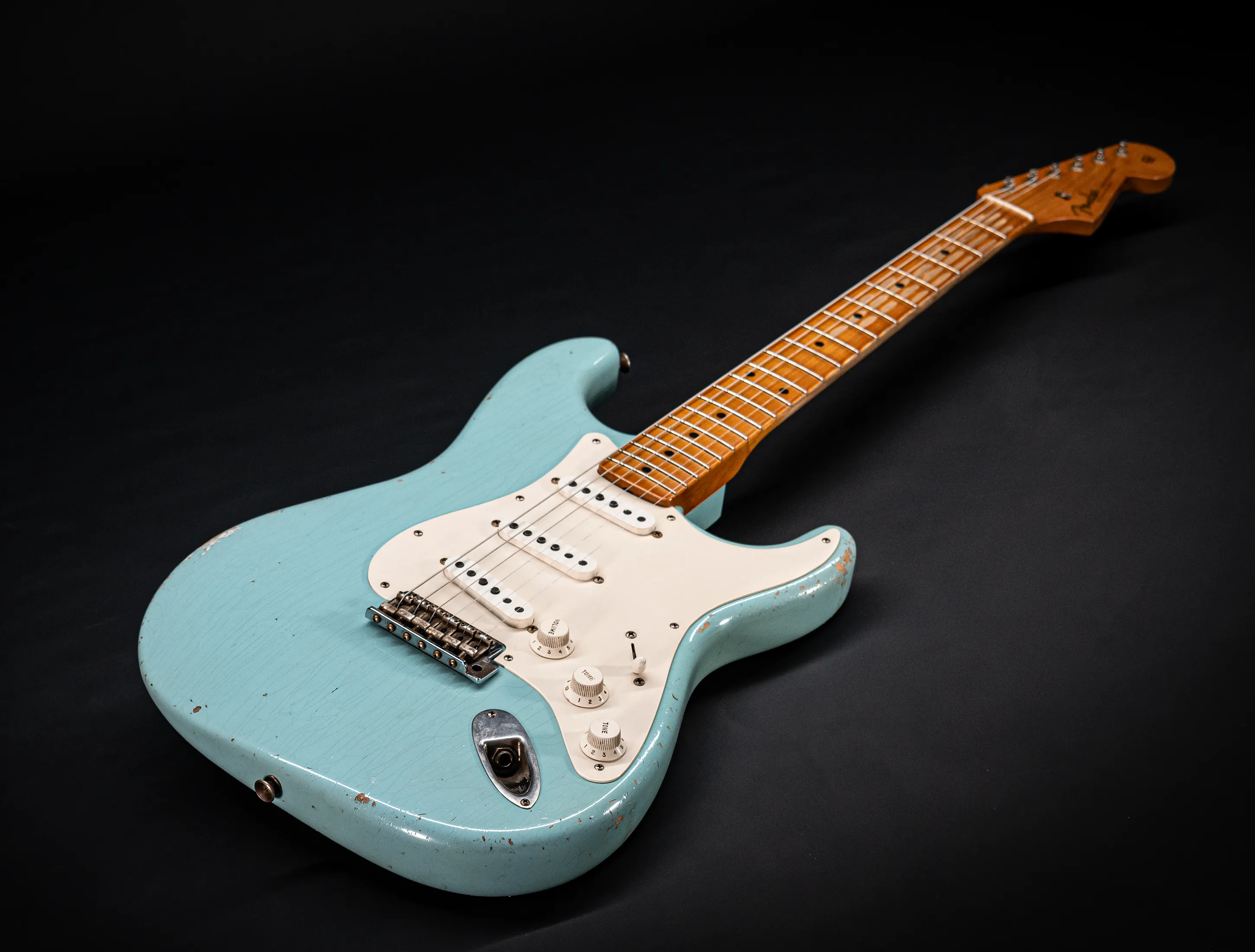 Fender Senior Masterbuilt Todd Krause 1957 Stratocaster Relic - Daphne Blue