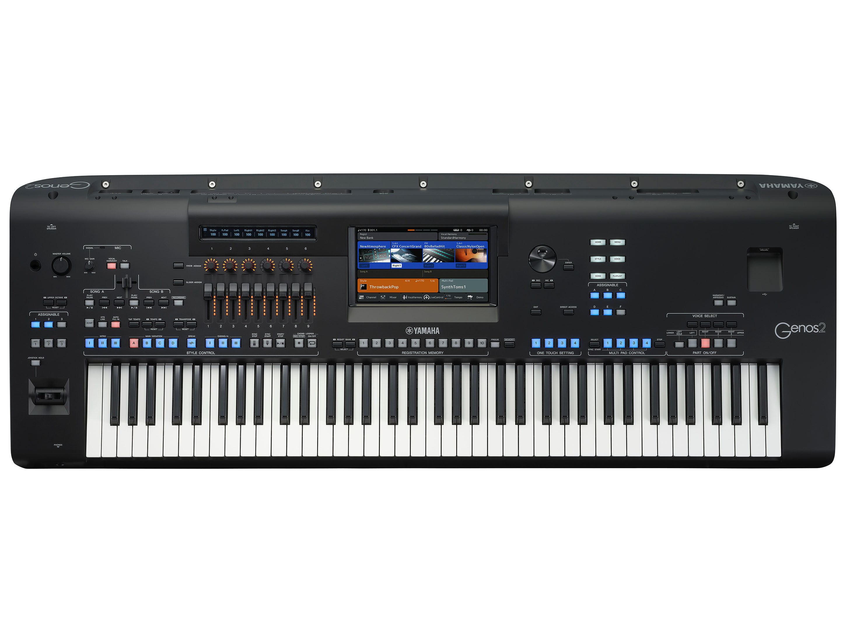 Yamaha Genos 2 Entertainer Workstation