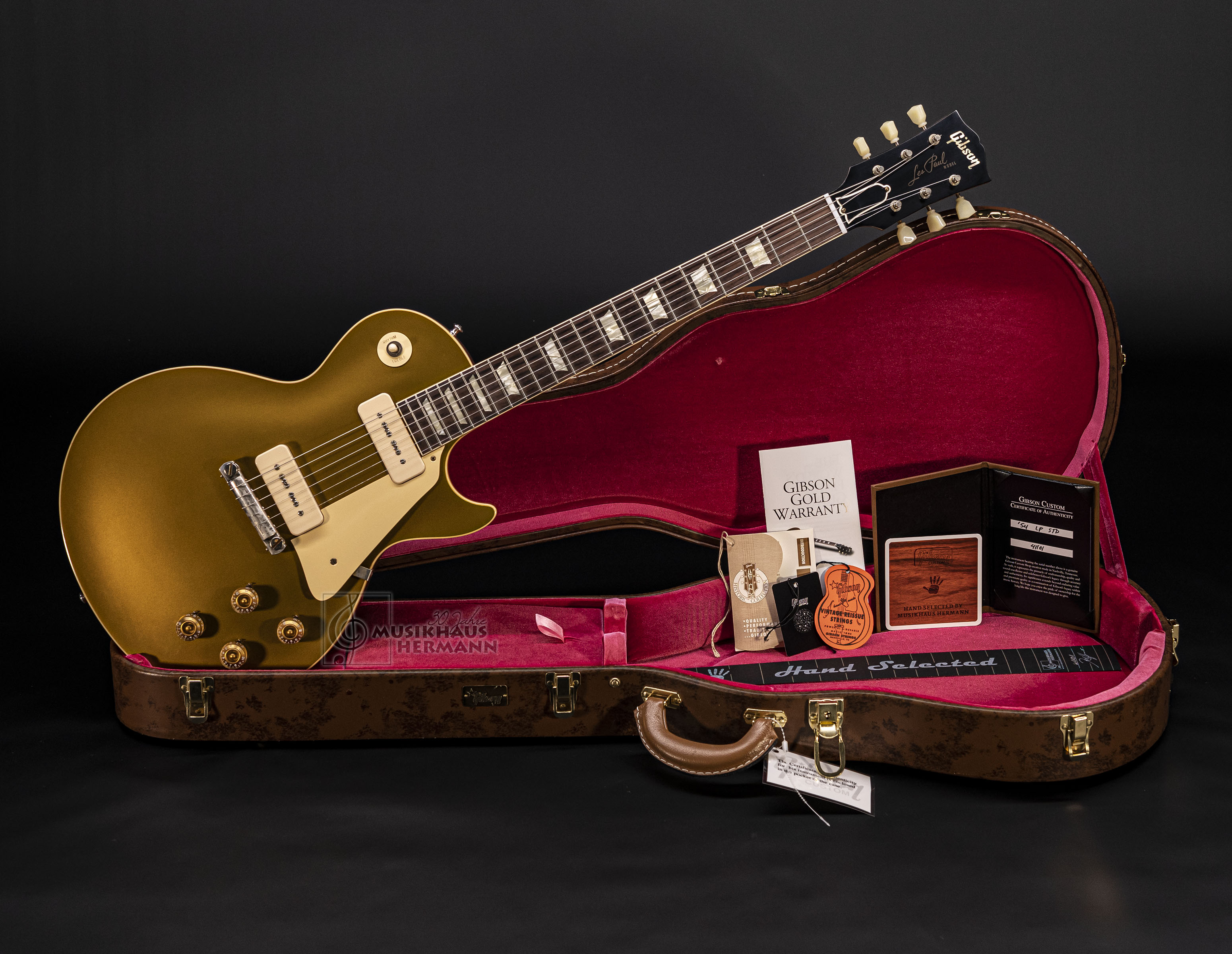 Gibson Les Paul 1954 Goldtop P90 VOS