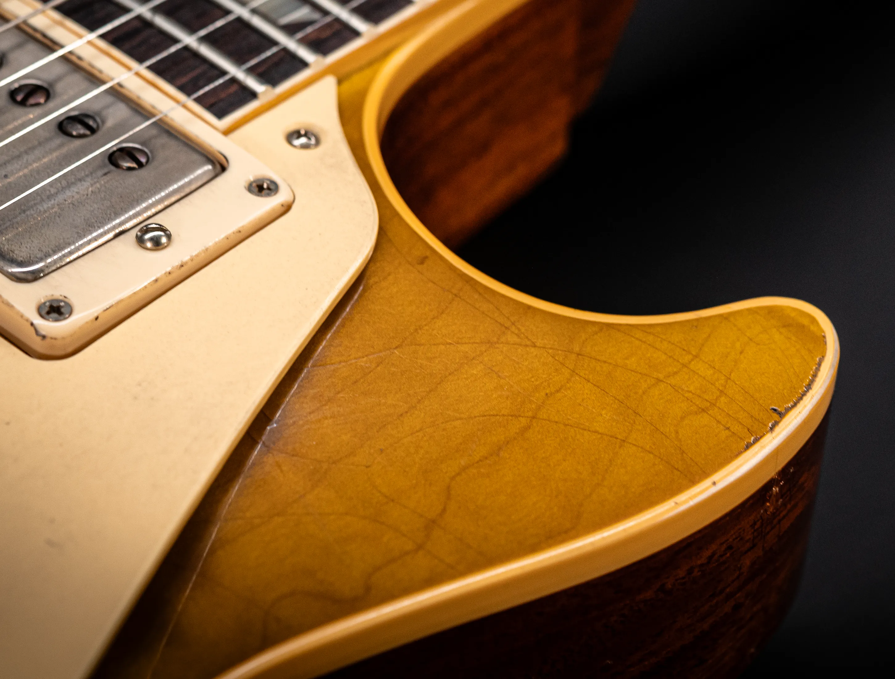 a172358 Gibson Les Paul 1959 Reissue Murphy Lab Heavy Aged Green Lemon Fade Musikhaus-Hermann