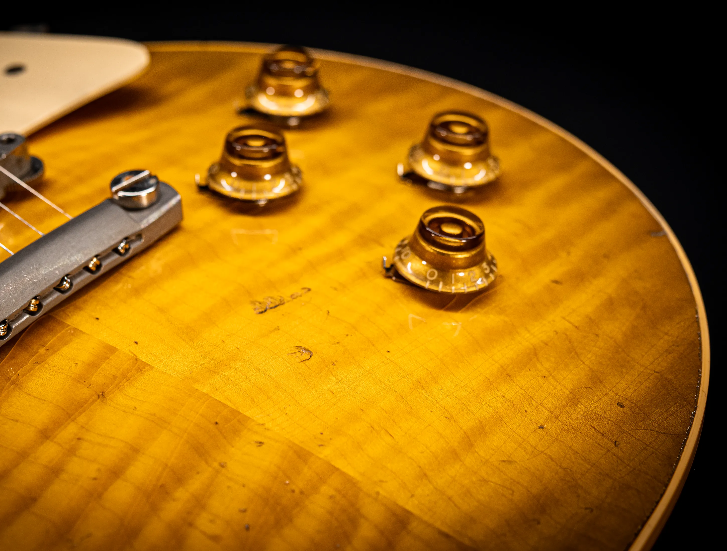 a172383 Gibson Les Paul 1959 Reissue Murphy Lab Heavy Aged Green Lemon Fade Musikhaus-Hermann