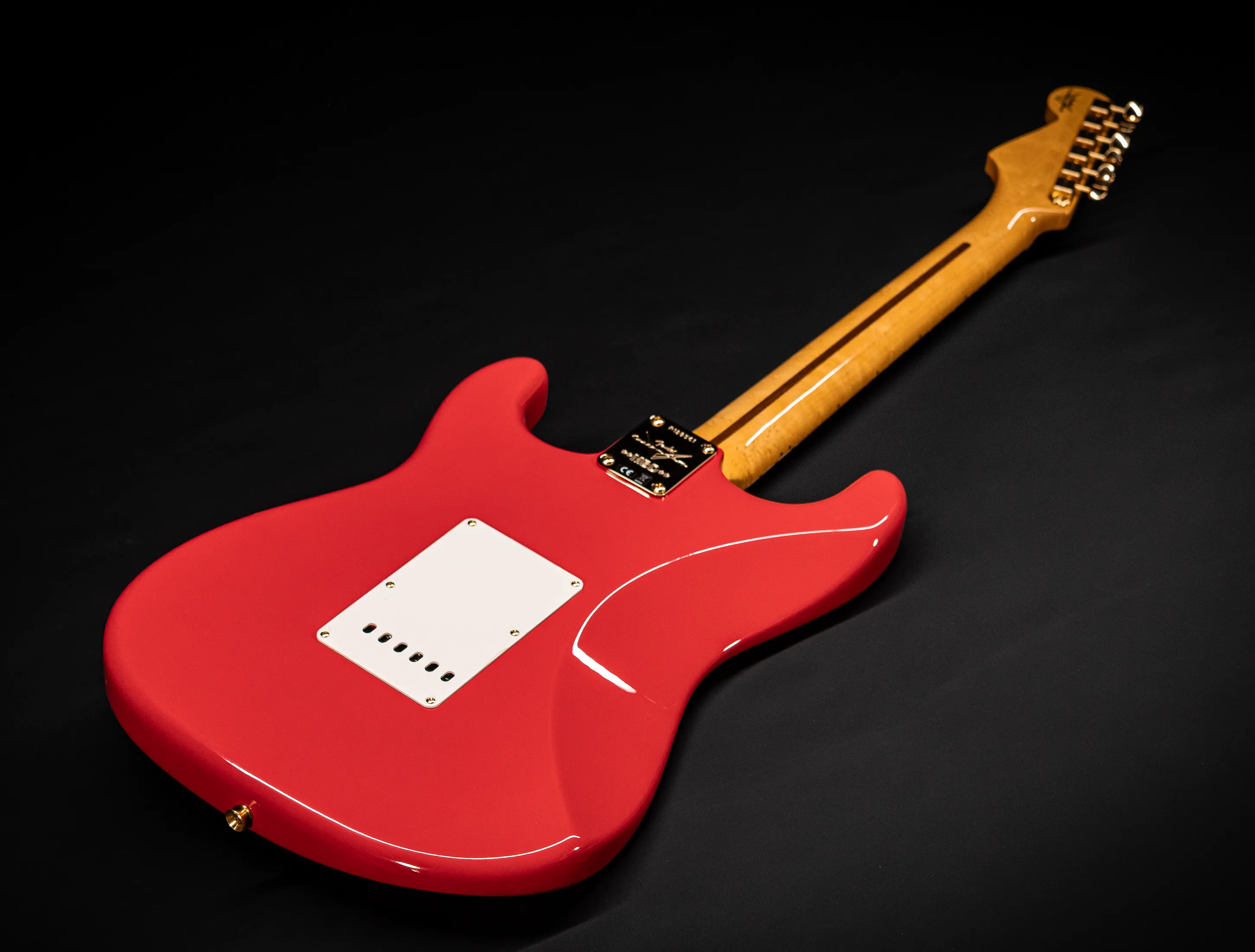 a161316 Fender MBD Limited 1957 Stratocaster Timeless NOS Birdseye Neck - Fiesta Red