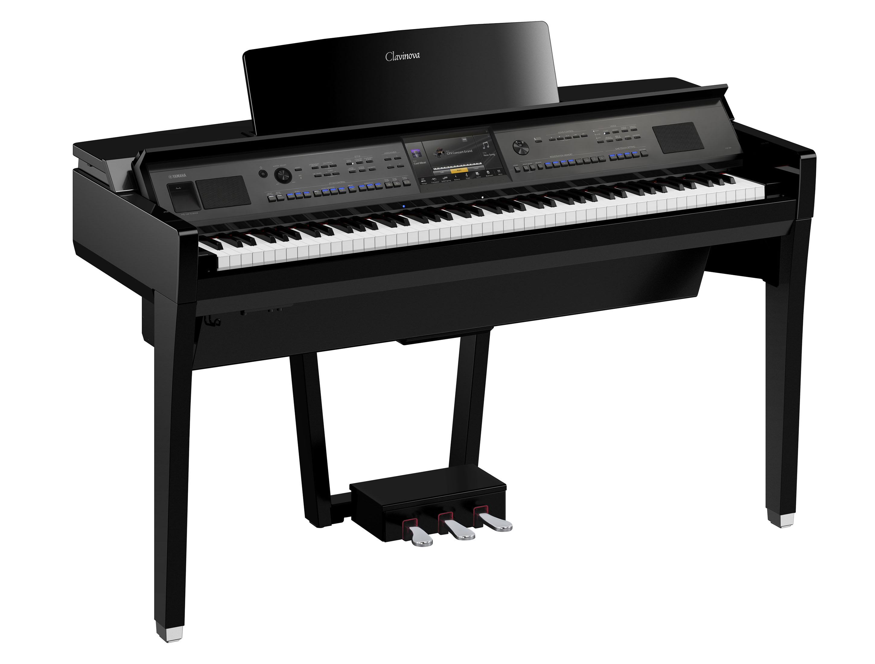 Yamaha CVP-909 PE Schwarz poliert