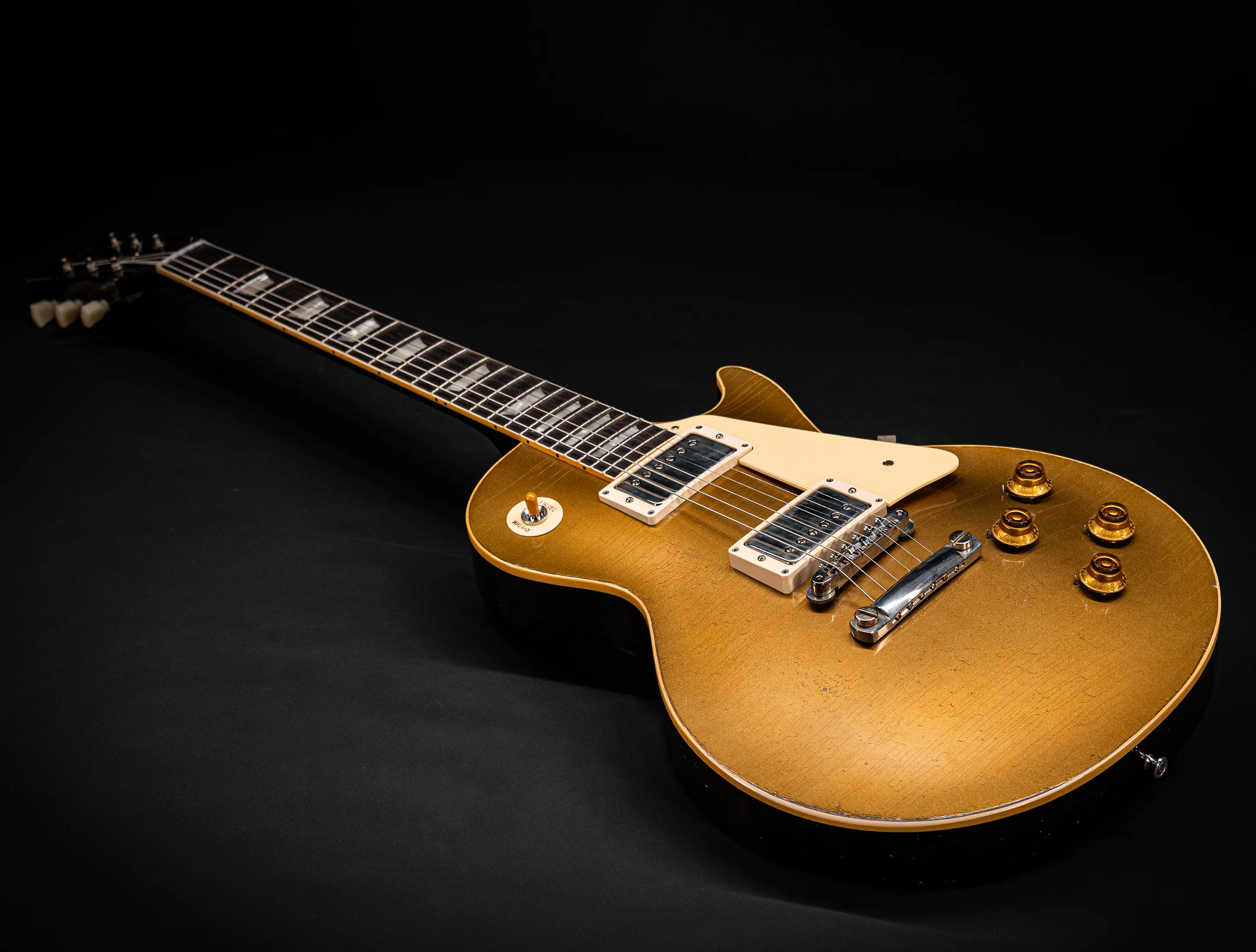 a164771 Gibson Les Paul 1957 Goldtop Darkback Reissue Murphy Lab Light Aged