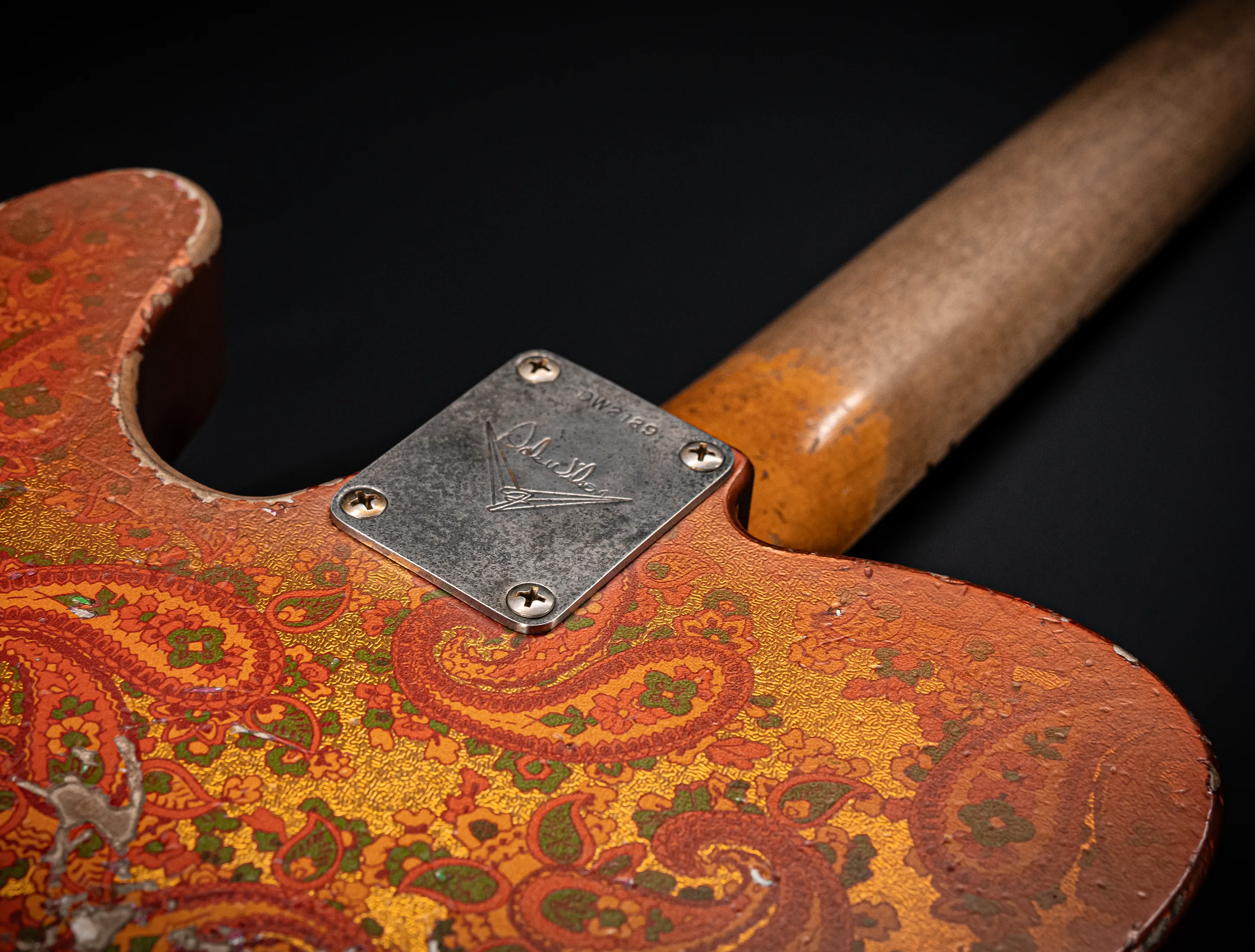 Fender Senior Masterbuilt Dale Wilson 1968 Telecaster Heavy Relic - Pink Paisley