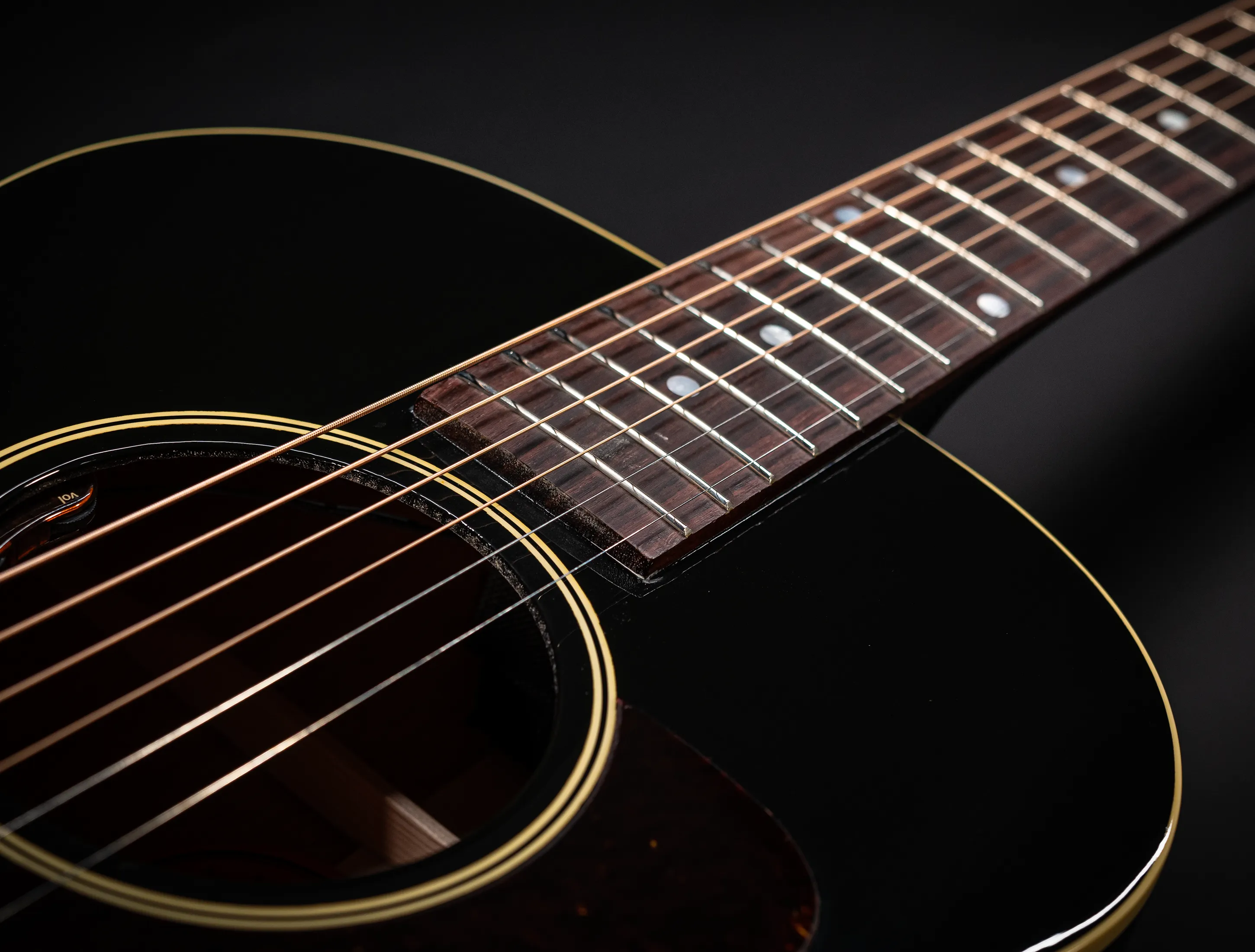 Galerie anzeigen (22 Bilder) a164467 Gibson L-00 Original Ebony
