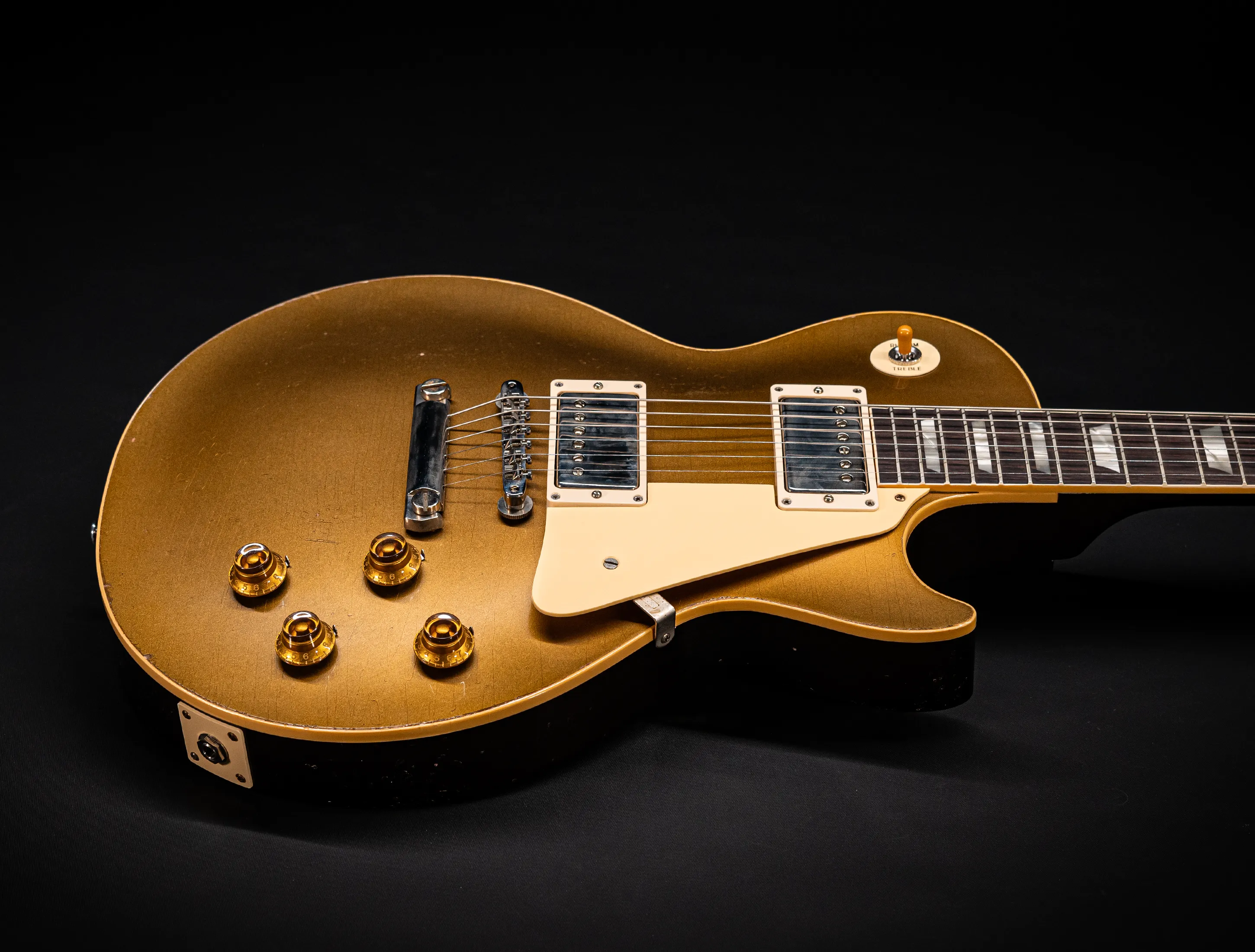 a164751 Gibson Les Paul 1957 Goldtop Darkback Reissue Murphy Lab Light Aged