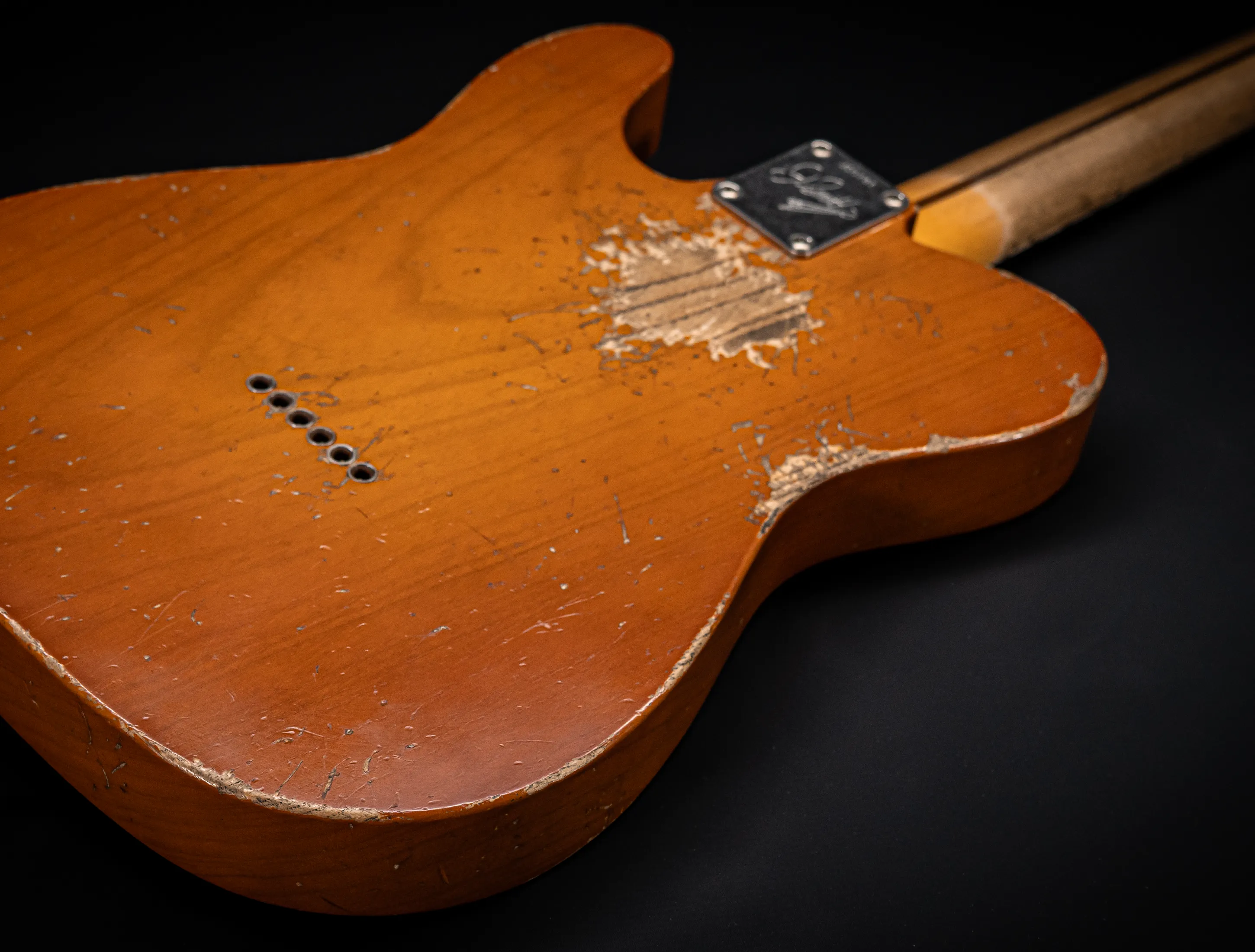Fender Senior Masterbuilt Jason Smith 1952 Telecaster Super Heavy Relic - 1pc Ash Butterscotch Blonde
