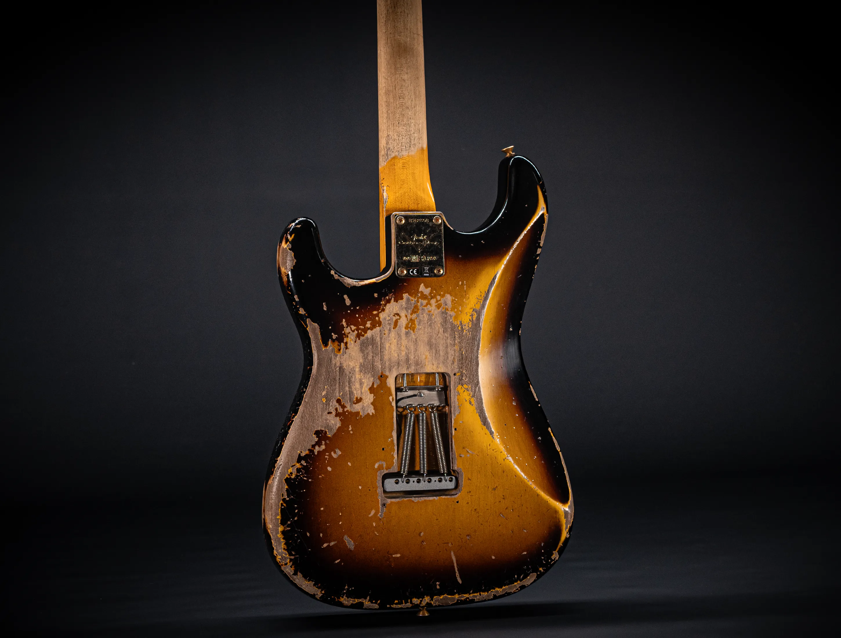 Fender MBD II 1962 Humbucker Stratocaster MIDAS Super Heavy Relic - ALDER Body Sunburst