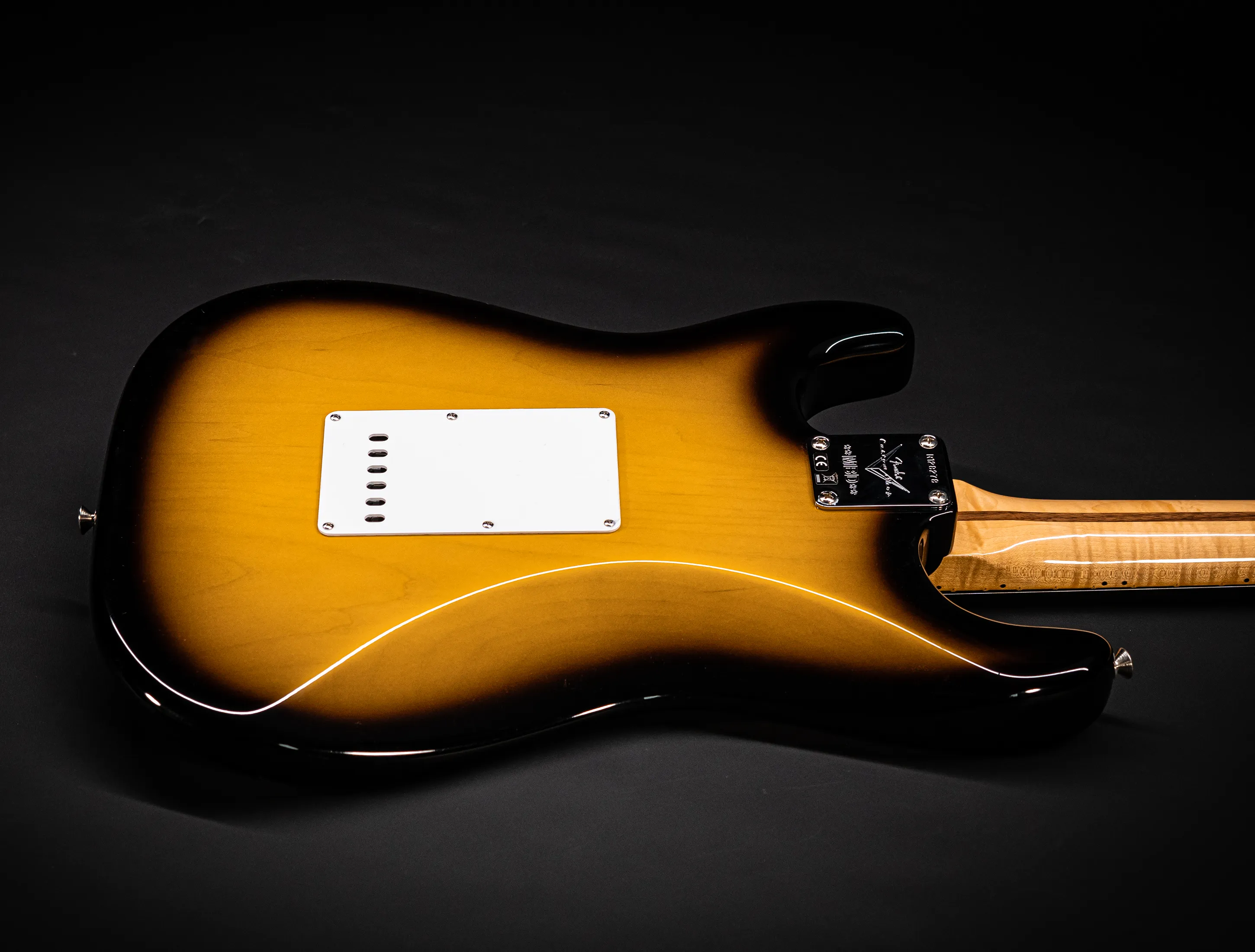 a164341 Fender MBD Limited 1957 Stratocaster Timeless NOS flame Neck - Sunburst