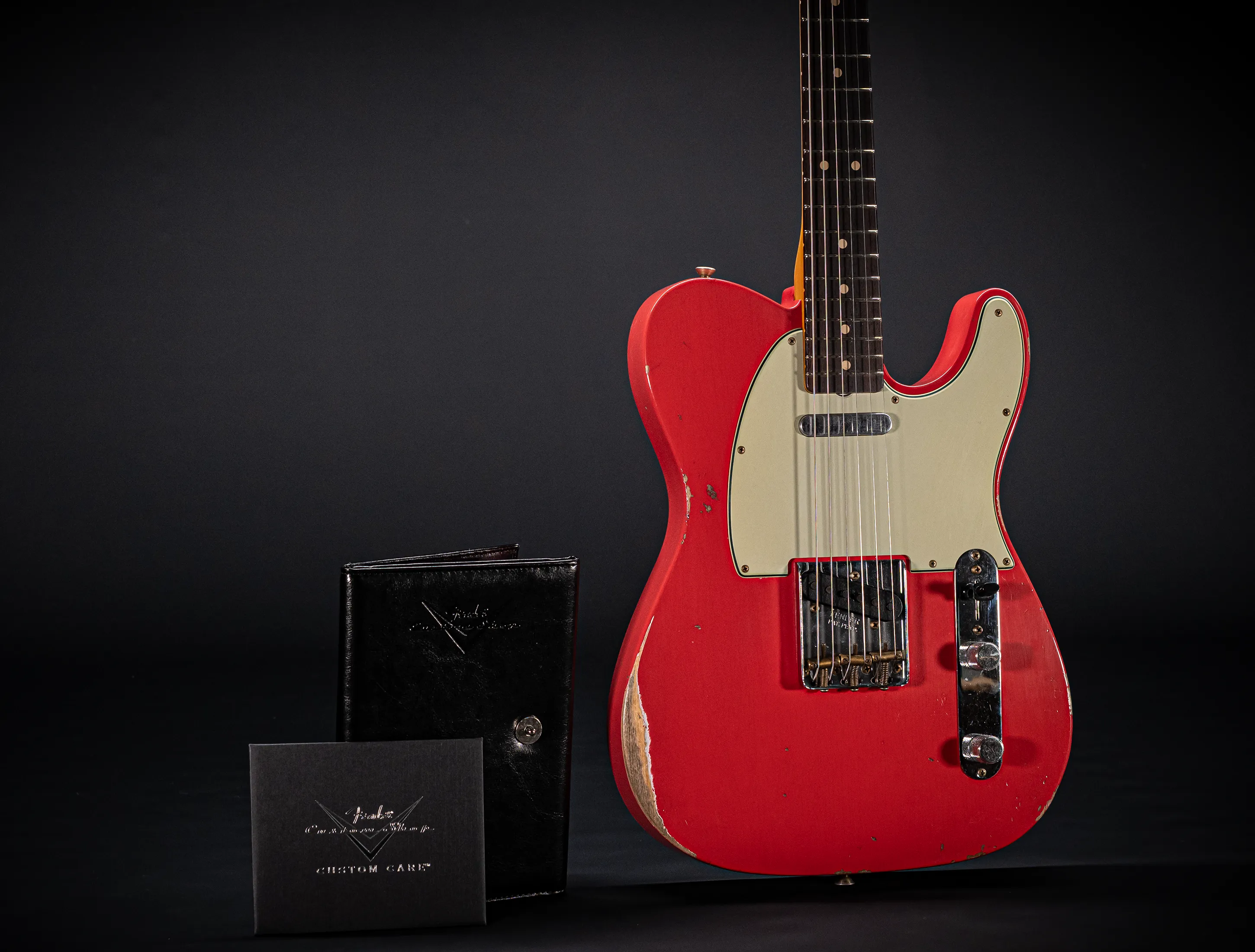 Fender MBD 1963 Telecaster Relic - Fiesta Red