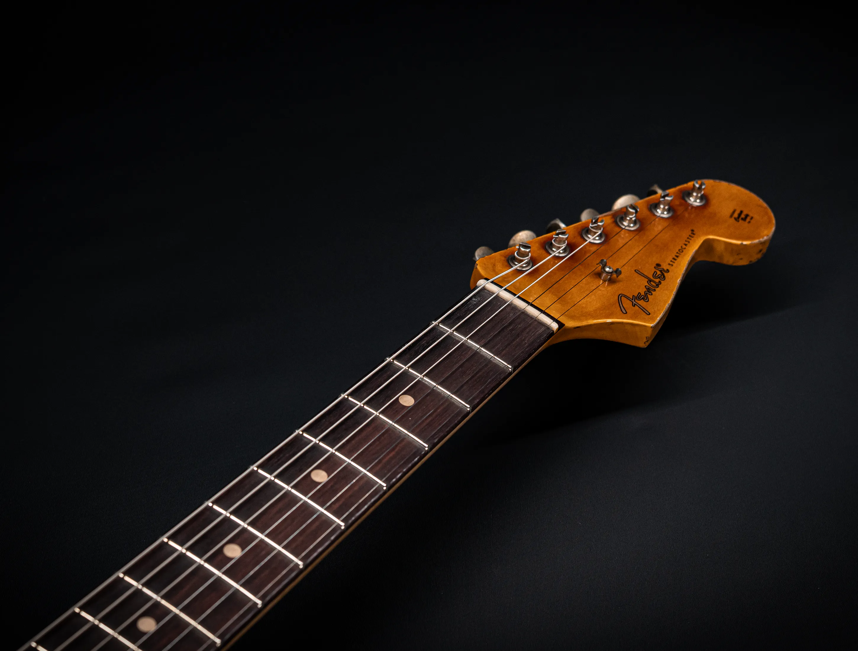 Fender MBD II 1962 Humbucker Hardtail Stratocaster MIDAS Super Heavy Relic - ASH Body Sunburst