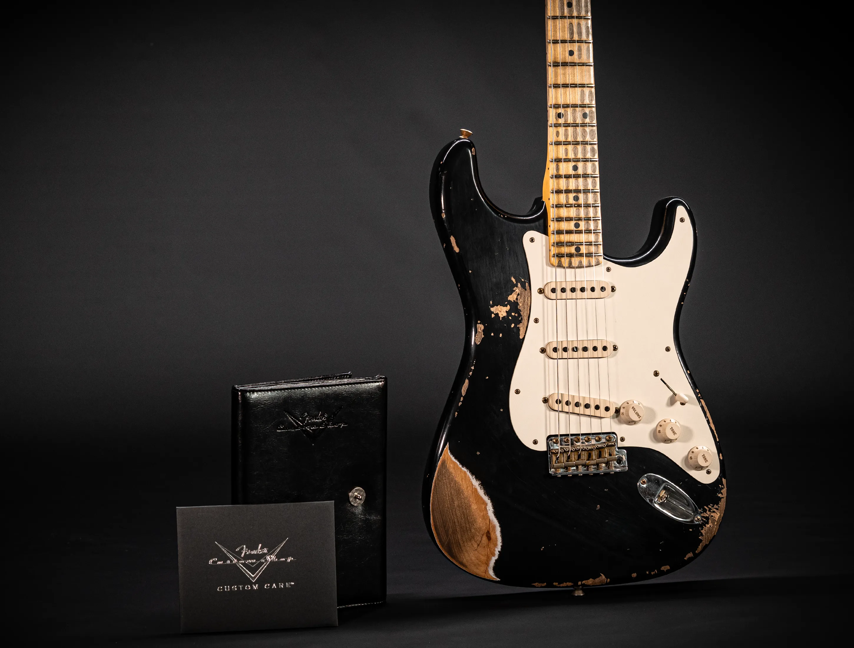 Fender MBD Limited 1957 Stratocaster Heavy Relic - Black