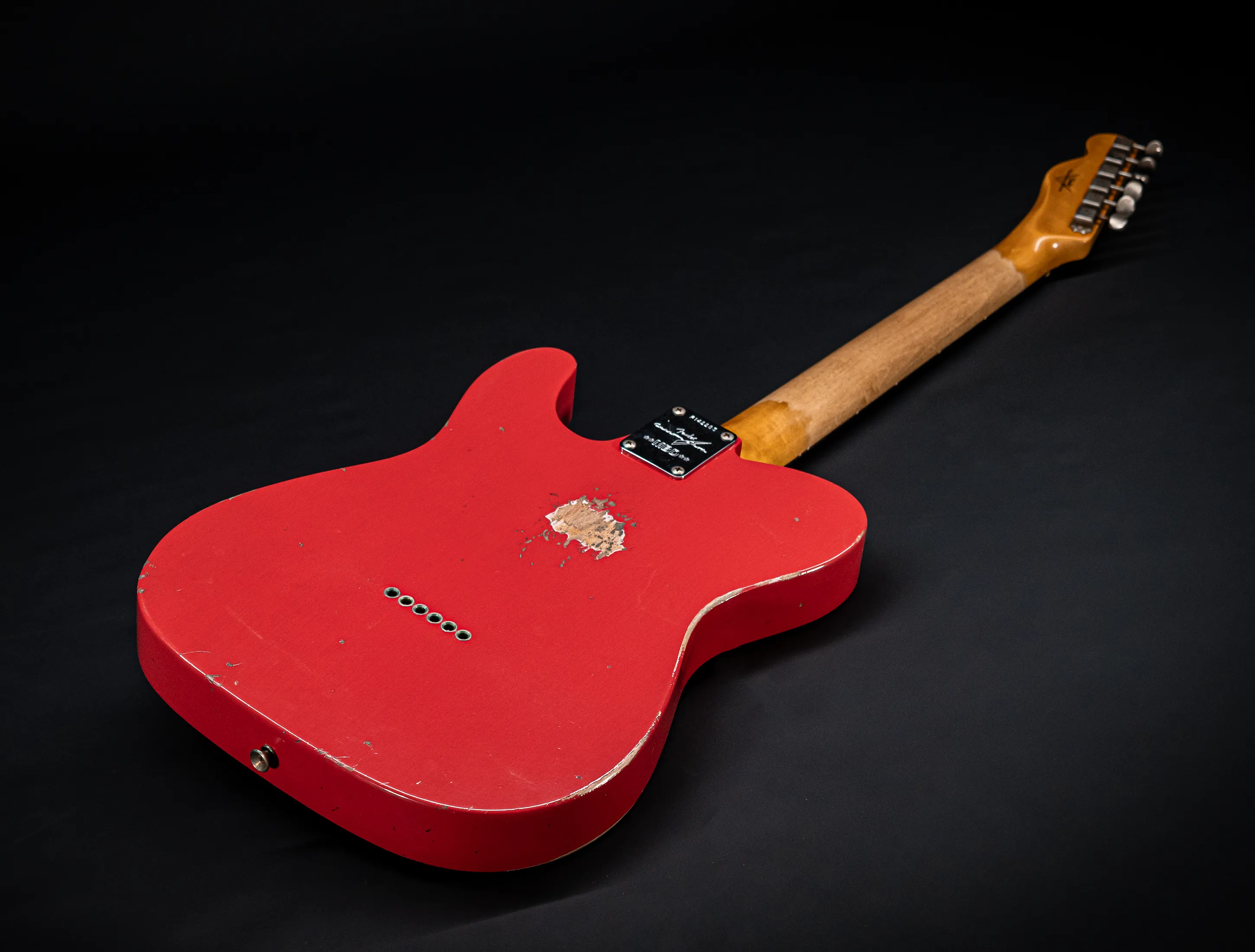Fender MBD 1963 Telecaster Relic - Fiesta Red