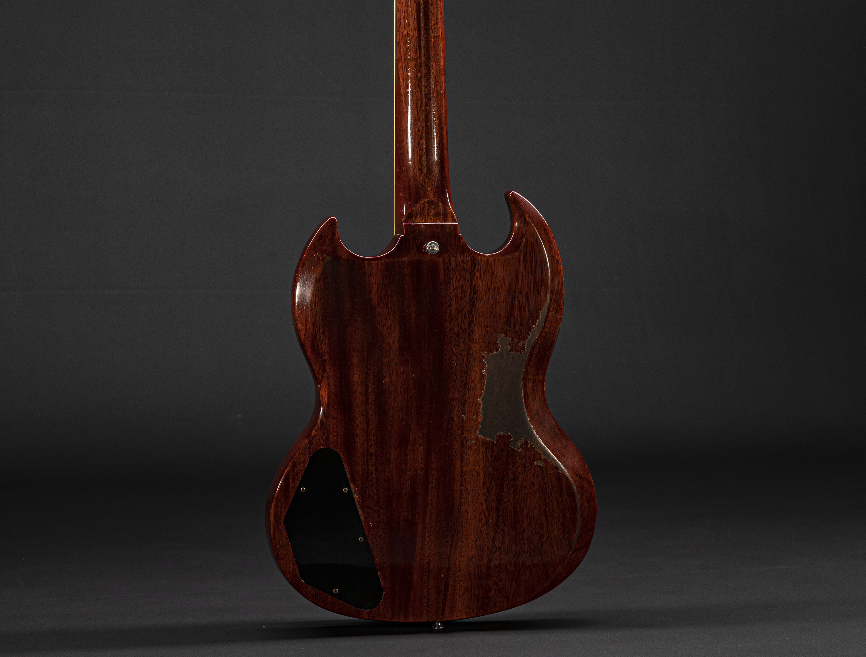 a123213-Gibson-SG-1964-Standard-Reissue-Maestro-Vibrola-Murphy-Lab-Heavy-Aged-Faded-Cherry a123213-gibson-sg-1964-standard-reissue-maestro-vibrola-murphy-lab-heavy-aged-faded-cherry