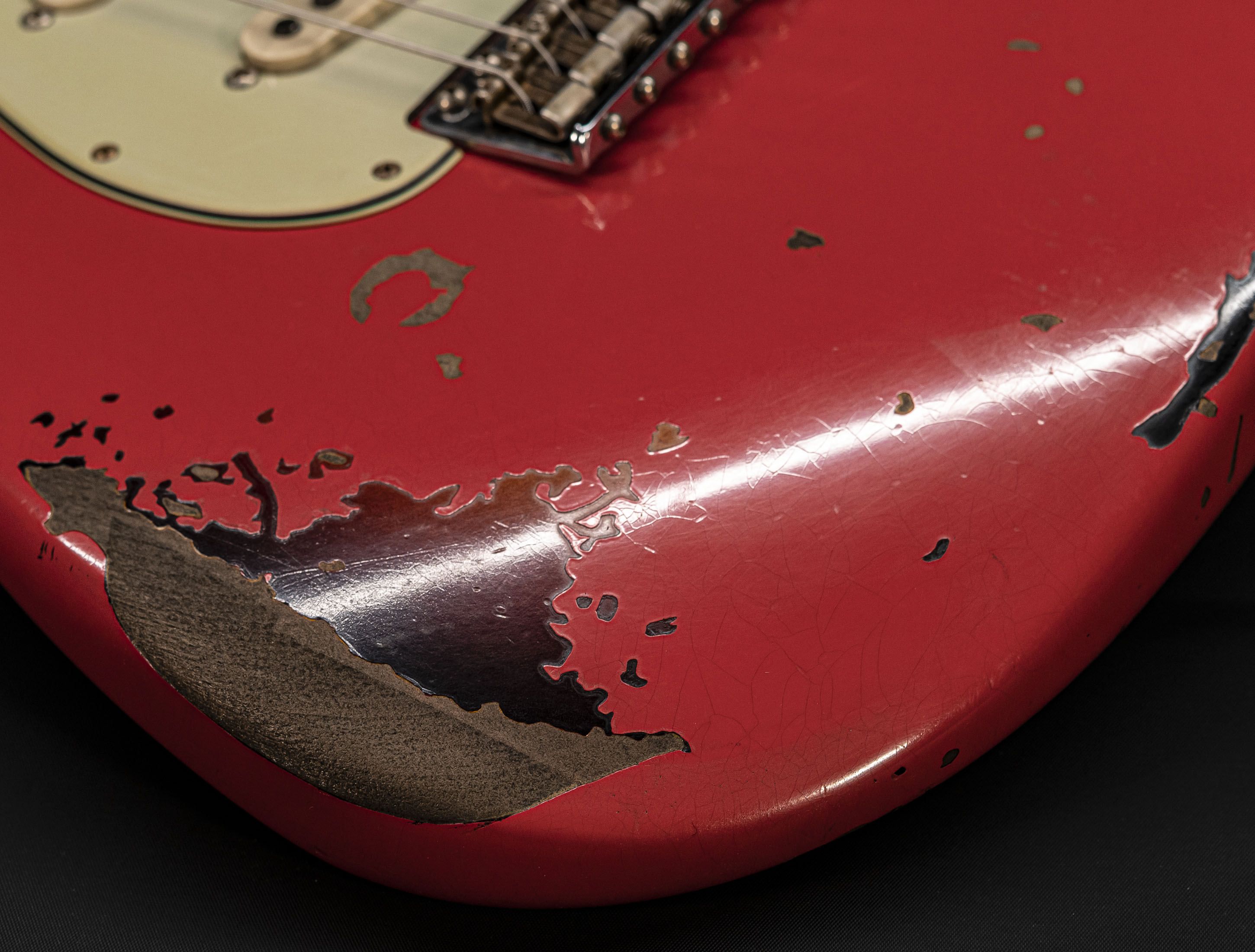 a138544_Fender-Custom-Shop-Michael-Landau-1963-Stratocaster-Fiesta-Red-over-3TSB a138544 fender-custom-shop-michael-landau-1963-stratocaster-fiesta-red-over-3tsb