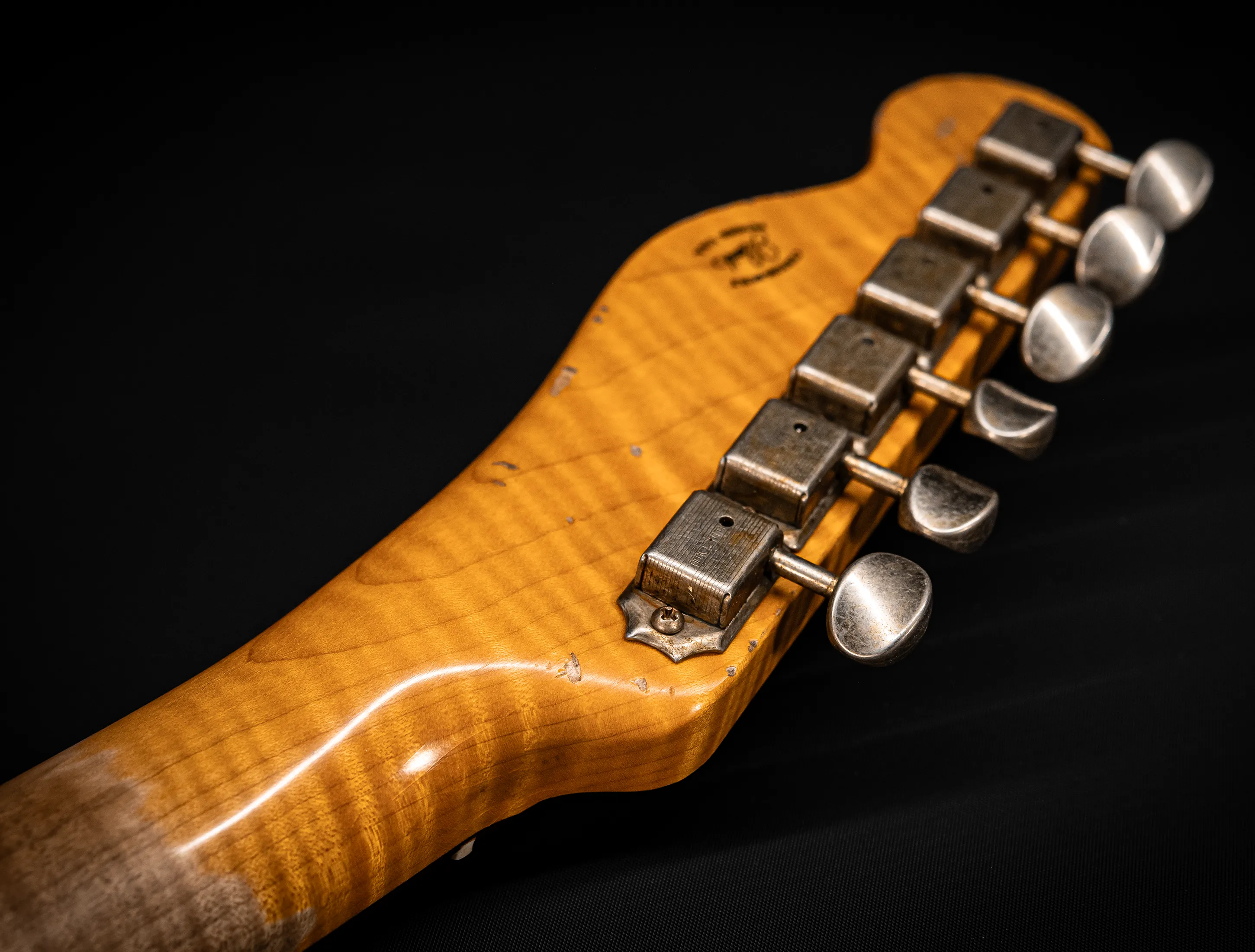 a162524 Fender Masterbuilt Jason Smith 1963 Telecaster Heavy Relic - Smoked Olympic White