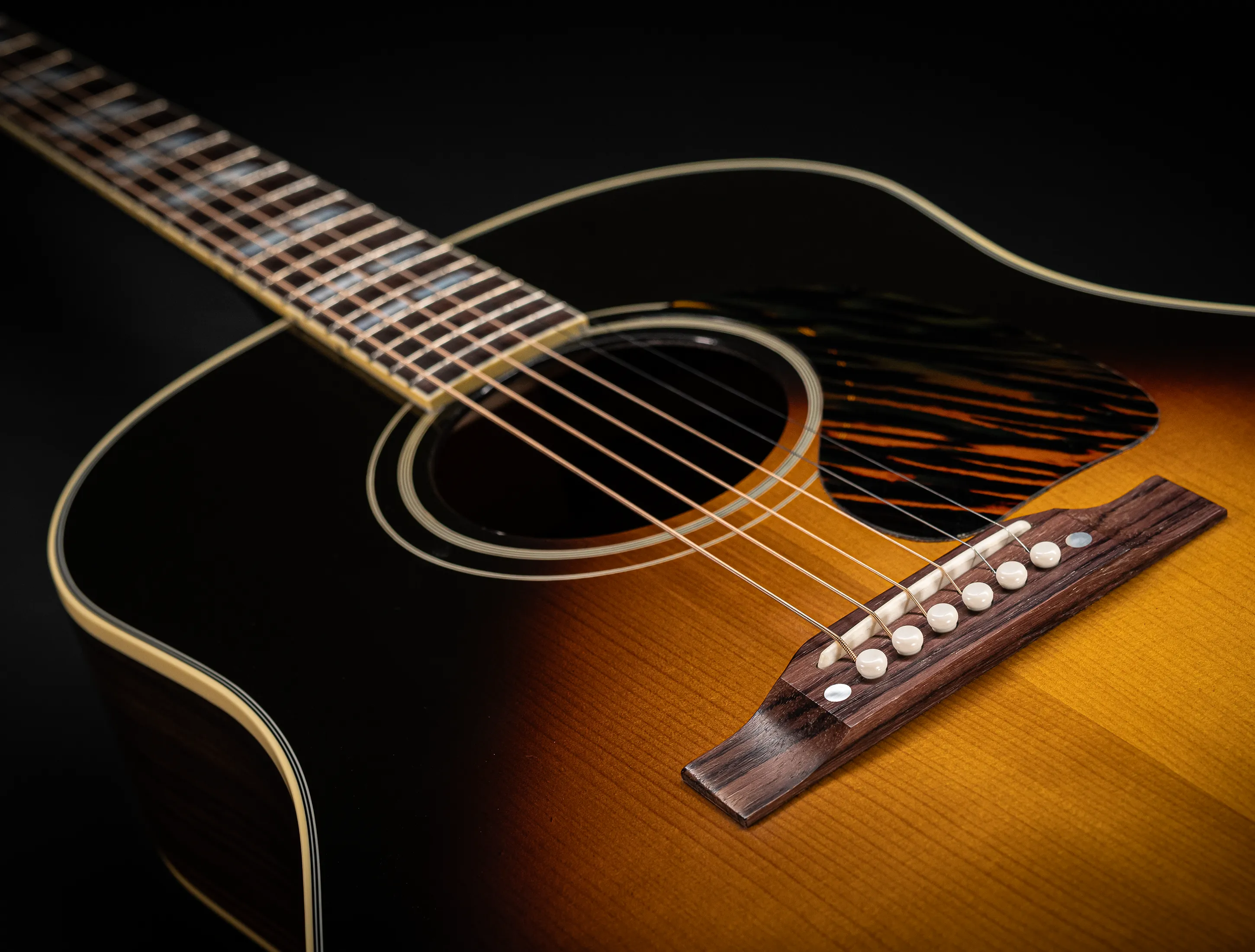 Gibson Southern Jumbo Rosewood EARLY 40s Golden Era Custom Shop Adirondack Vintage Sunburst