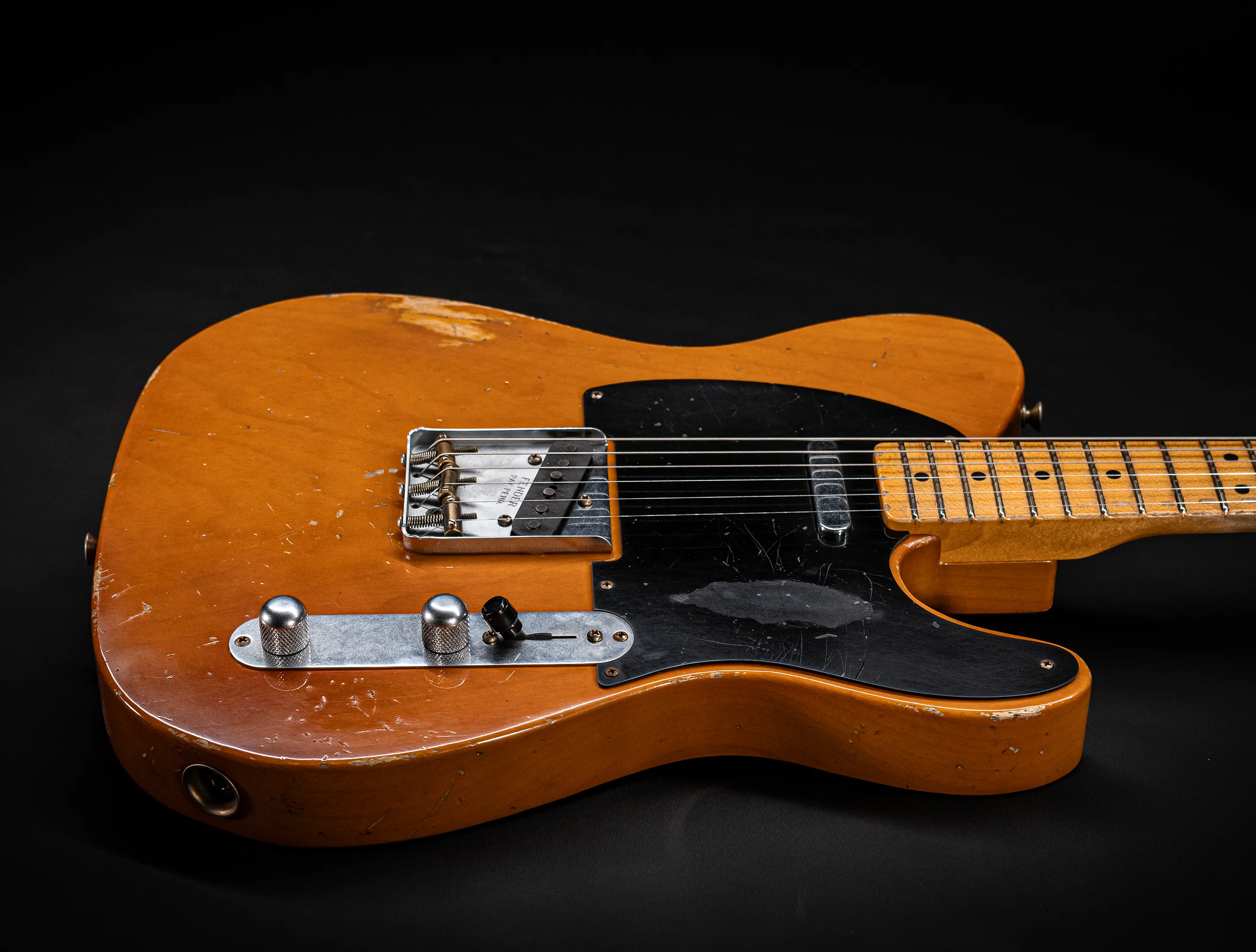 Fender Senior Masterbuilt Jason Smith 1952 Telecaster Relic - 1pc Ash Butterscotch Blonde