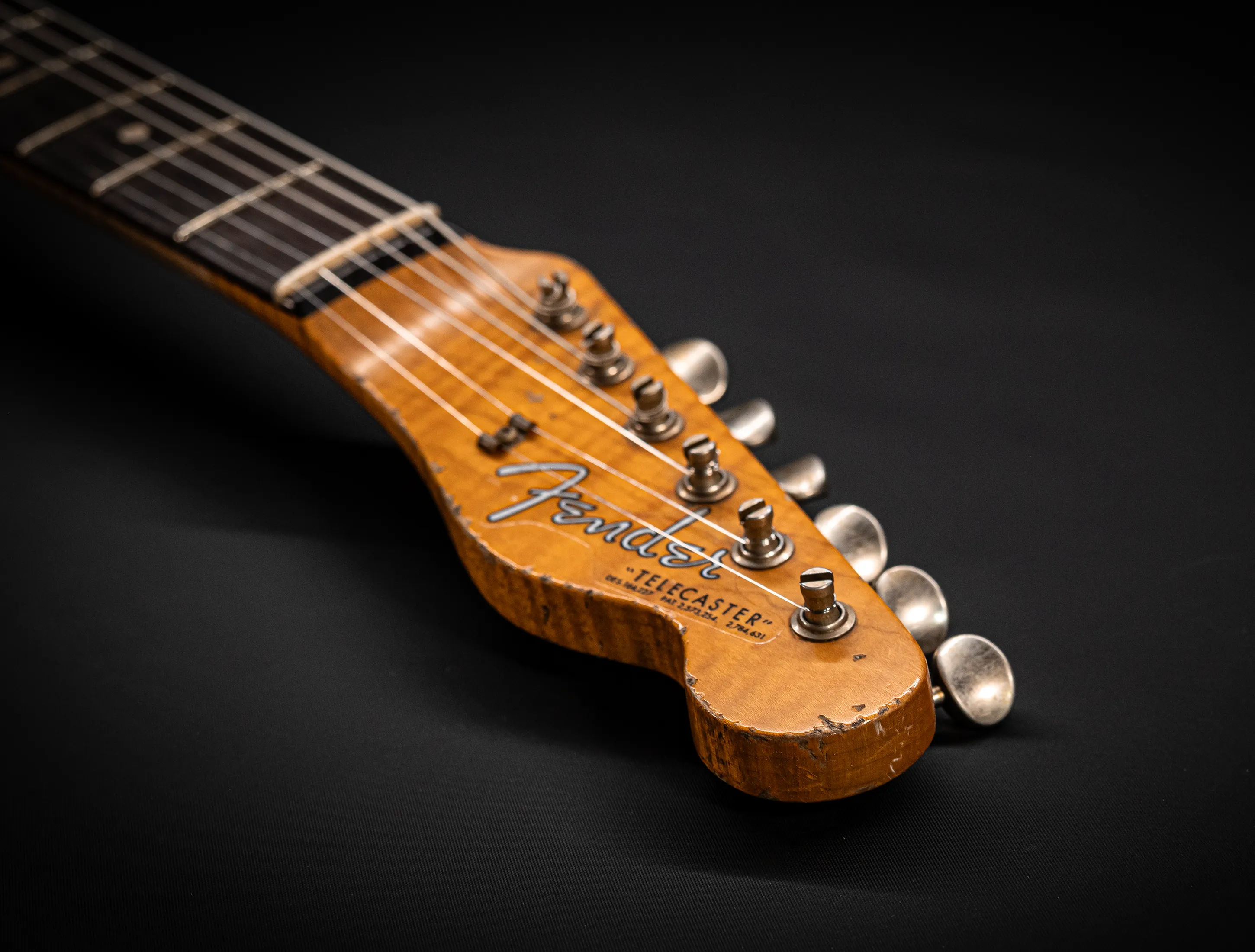 a162529 Fender Masterbuilt Jason Smith 1963 Telecaster Heavy Relic - Smoked Olympic White