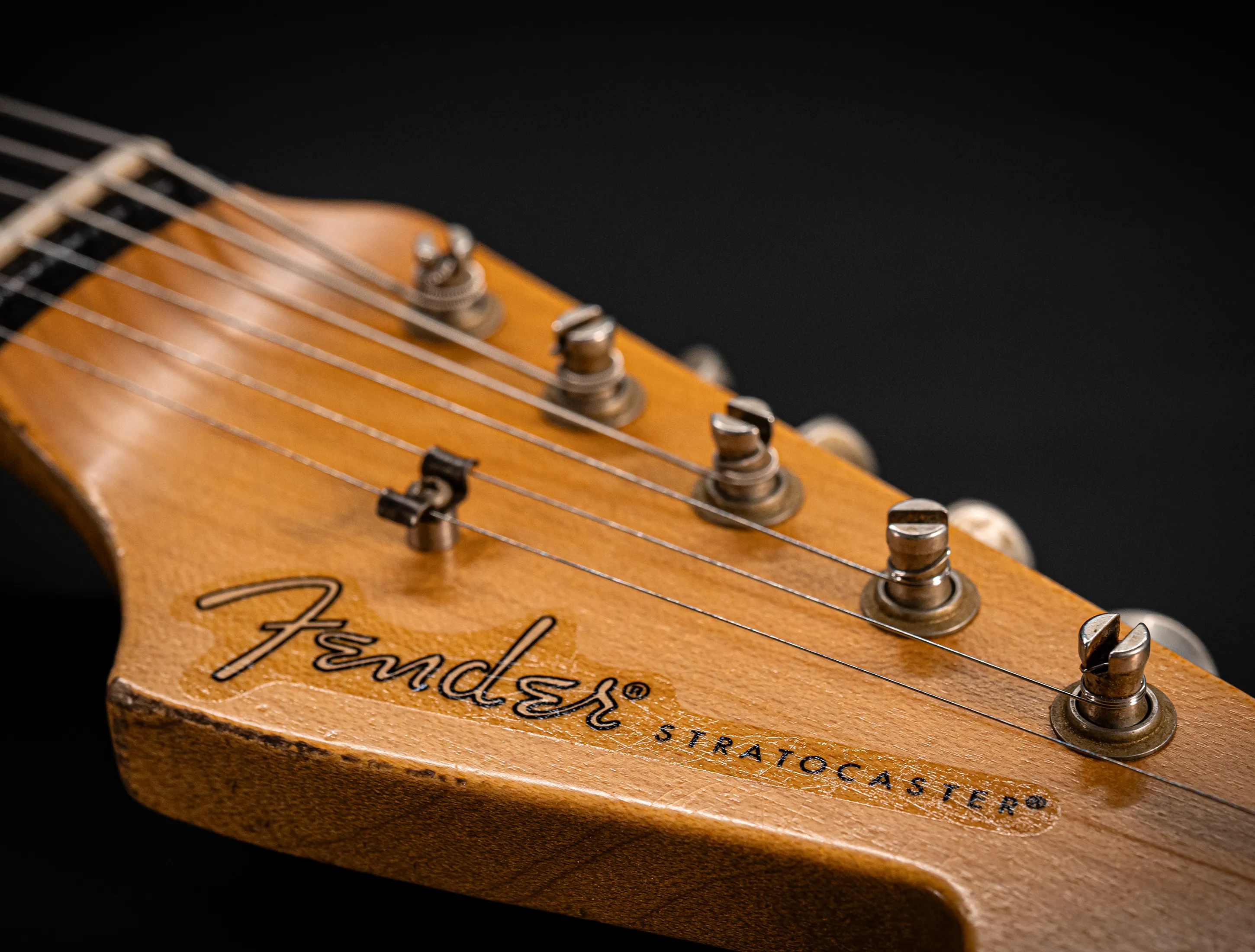 Fender Senior Masterbuilt Todd Krause 1963 Hardtail Humbucker Stratocaster Relic - Sunburst