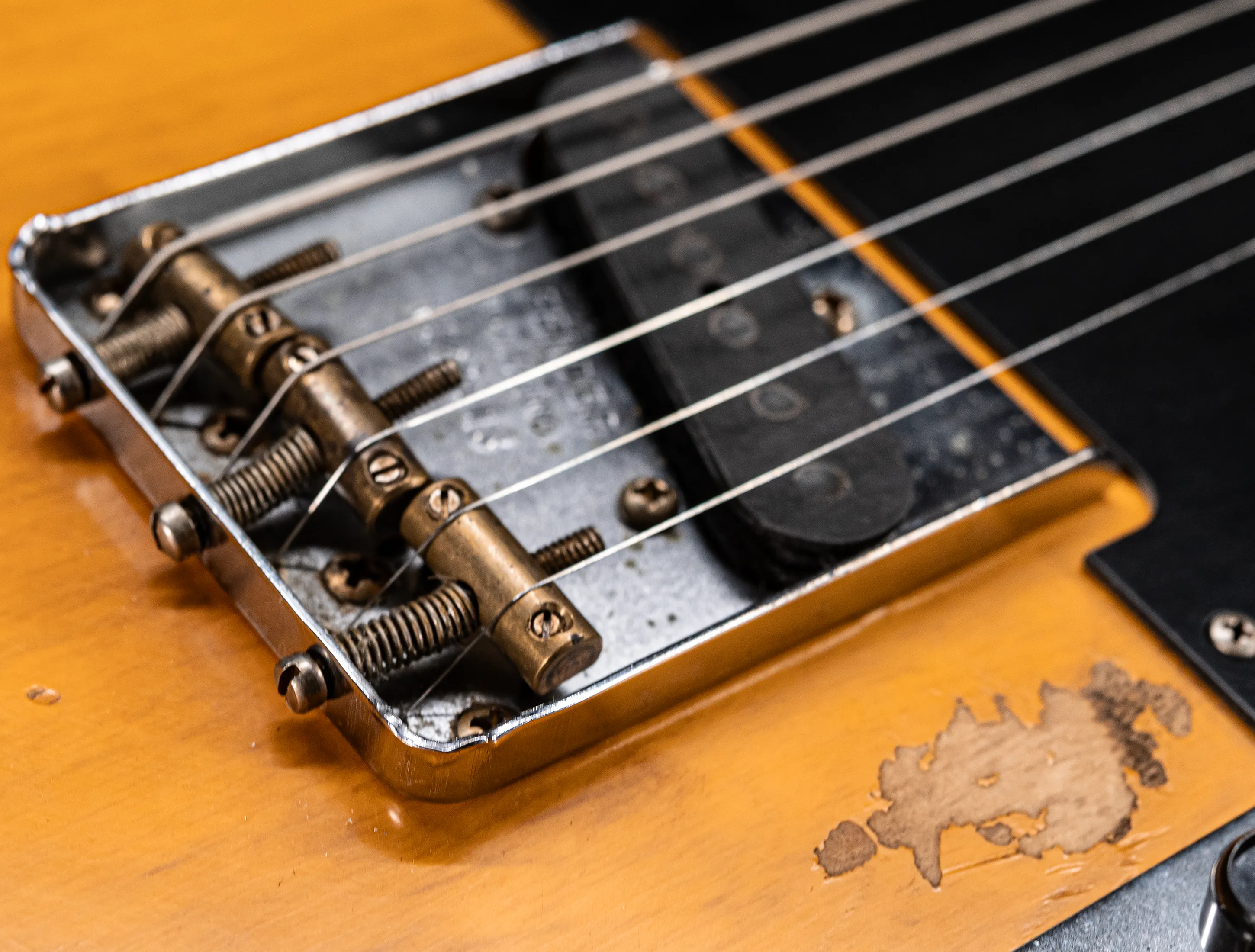 Fender Masterbuilt Kyle McMillin 1952 Telecaster Heavy Relic - 1pc Ash Butterscotch Blonde