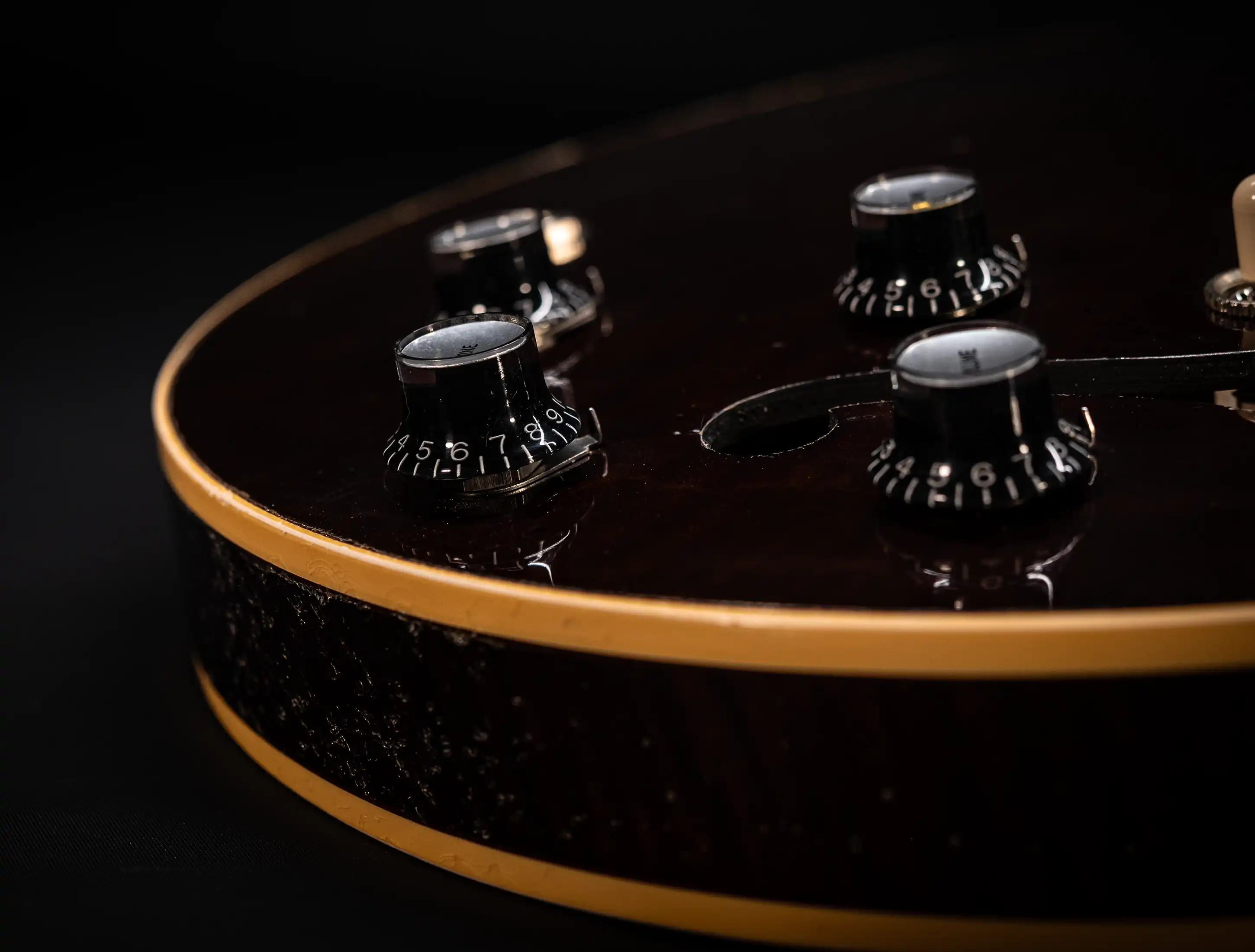 a154408 Gibson-ES-335-1964-Custom-Shop-Murphy-Lab-Heavy-Aged-Figured-Maple-Antique-Walnut-Stain
