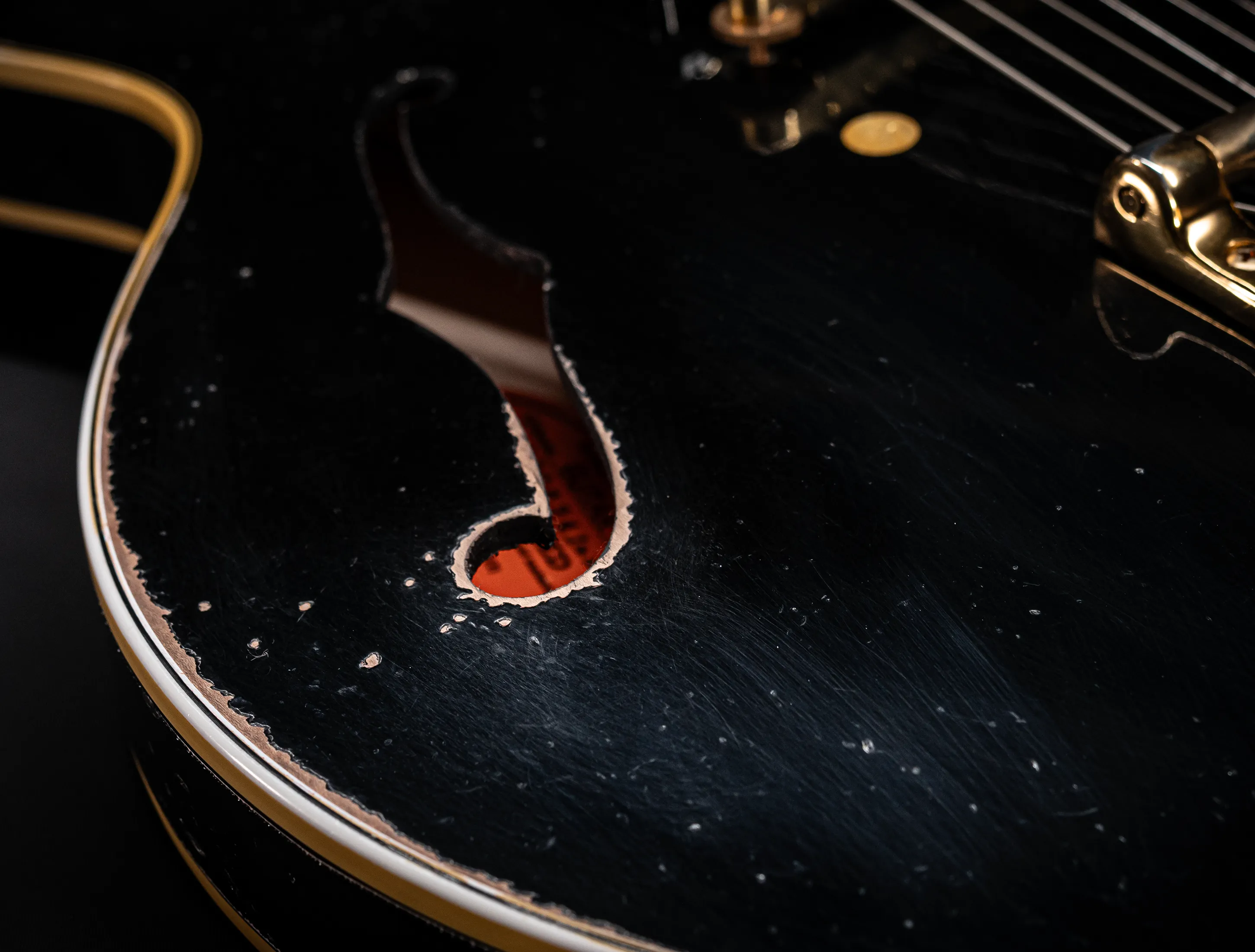 Gibson ES-345 1959 Bigsby Varitone Custom Shop Murphy Lab Heavy Aged - Ebony