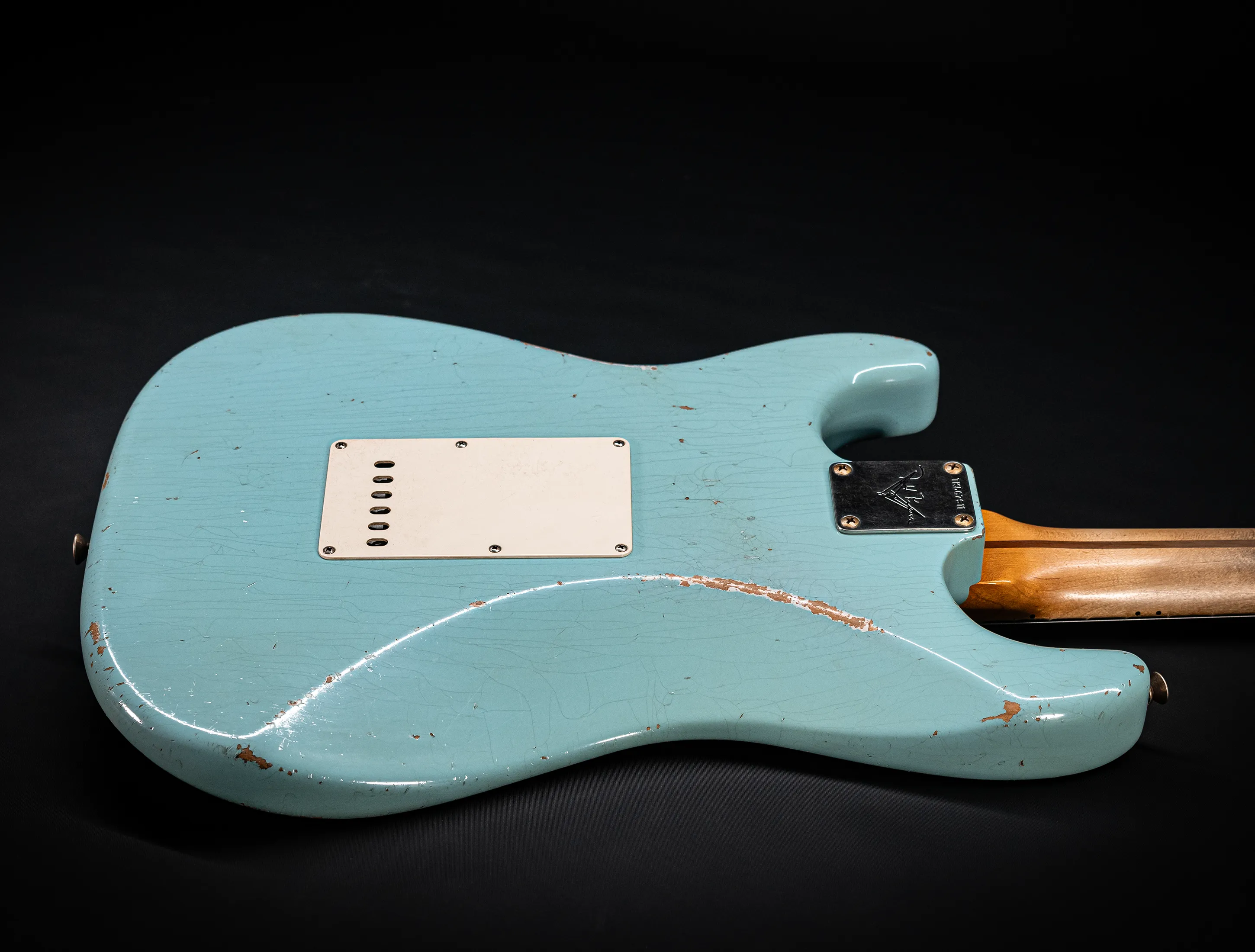 Fender Senior Masterbuilt Todd Krause 1957 Stratocaster Relic - Daphne Blue