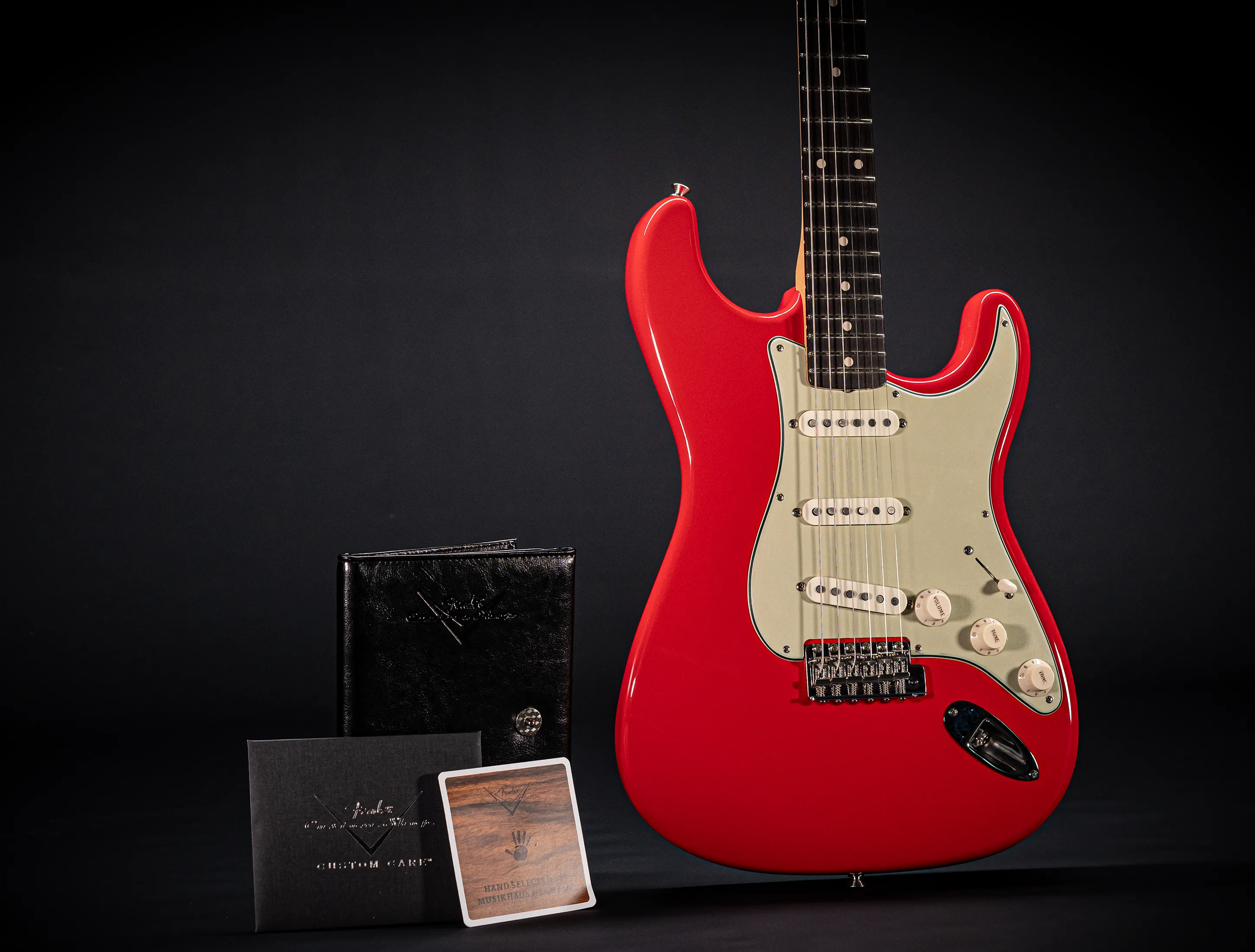 Fender MBD 50/60 inspired Stratocaster GLOSS NOS - Hot Rod Red