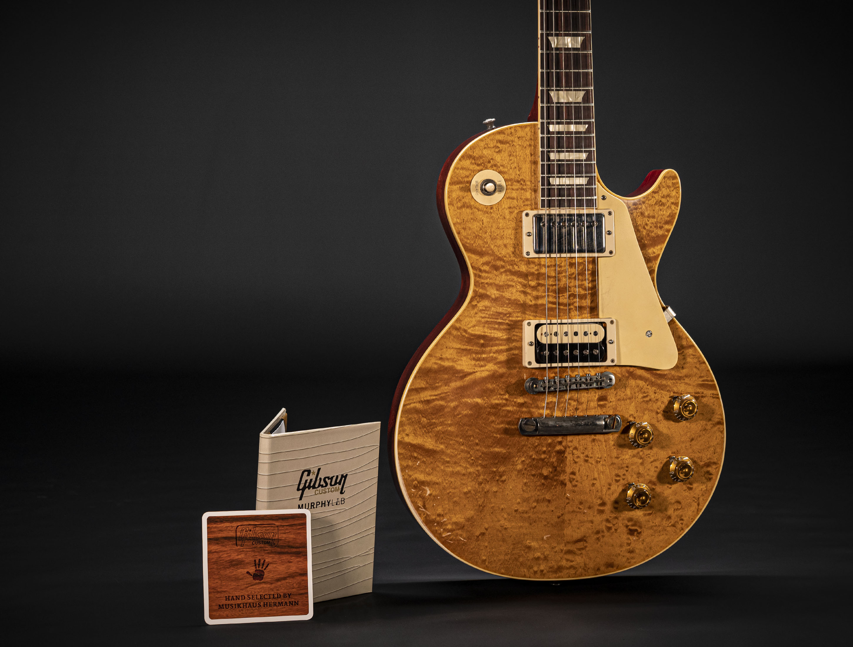 Gibson Les Paul 1959 Murphy Lab Authentic Heavy Aged Birdseye Mojave