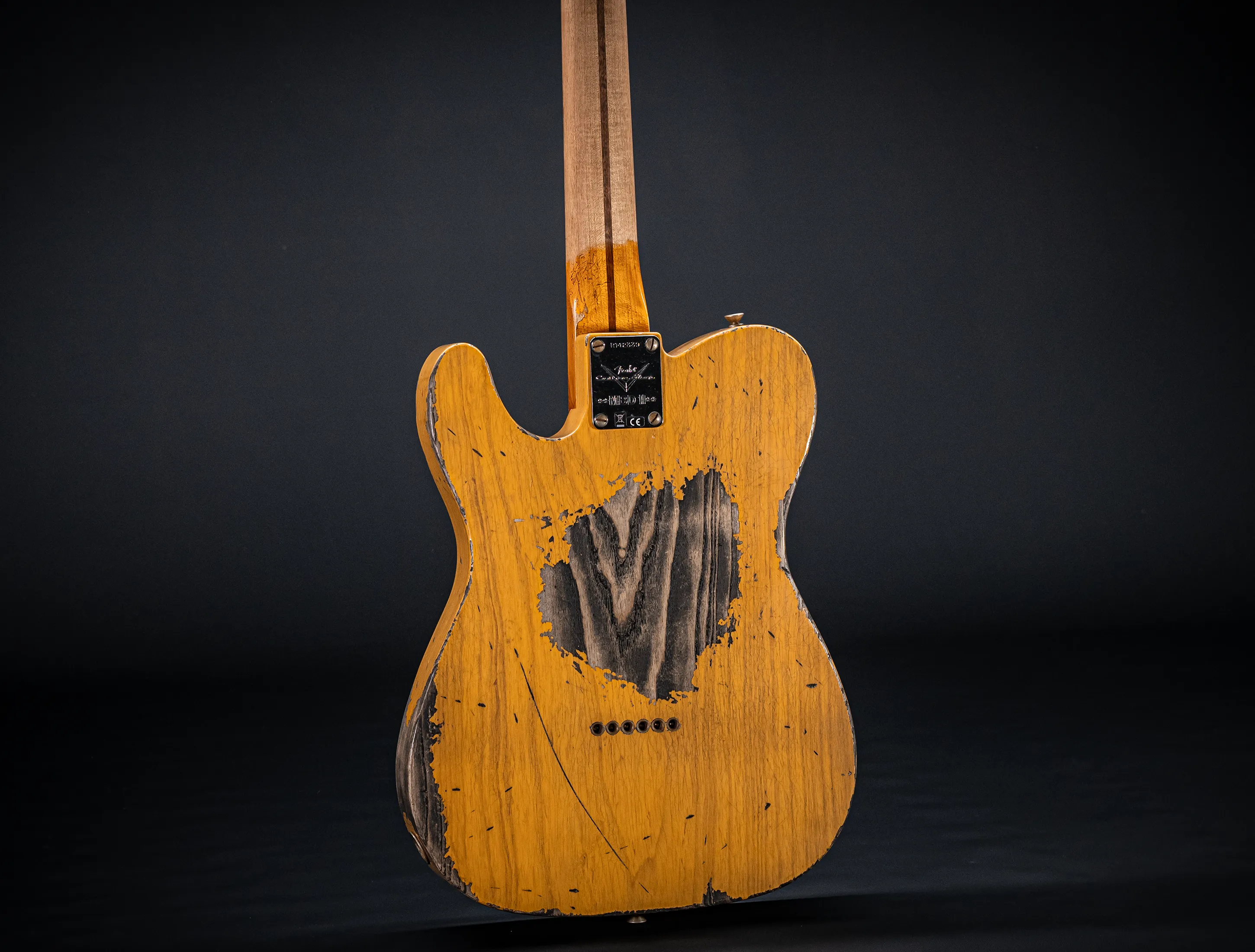 Fender MBD II 1952 Humbucker Telecaster Super Heavy Relic 1pc. Ash Body - Butterscotch Blonde