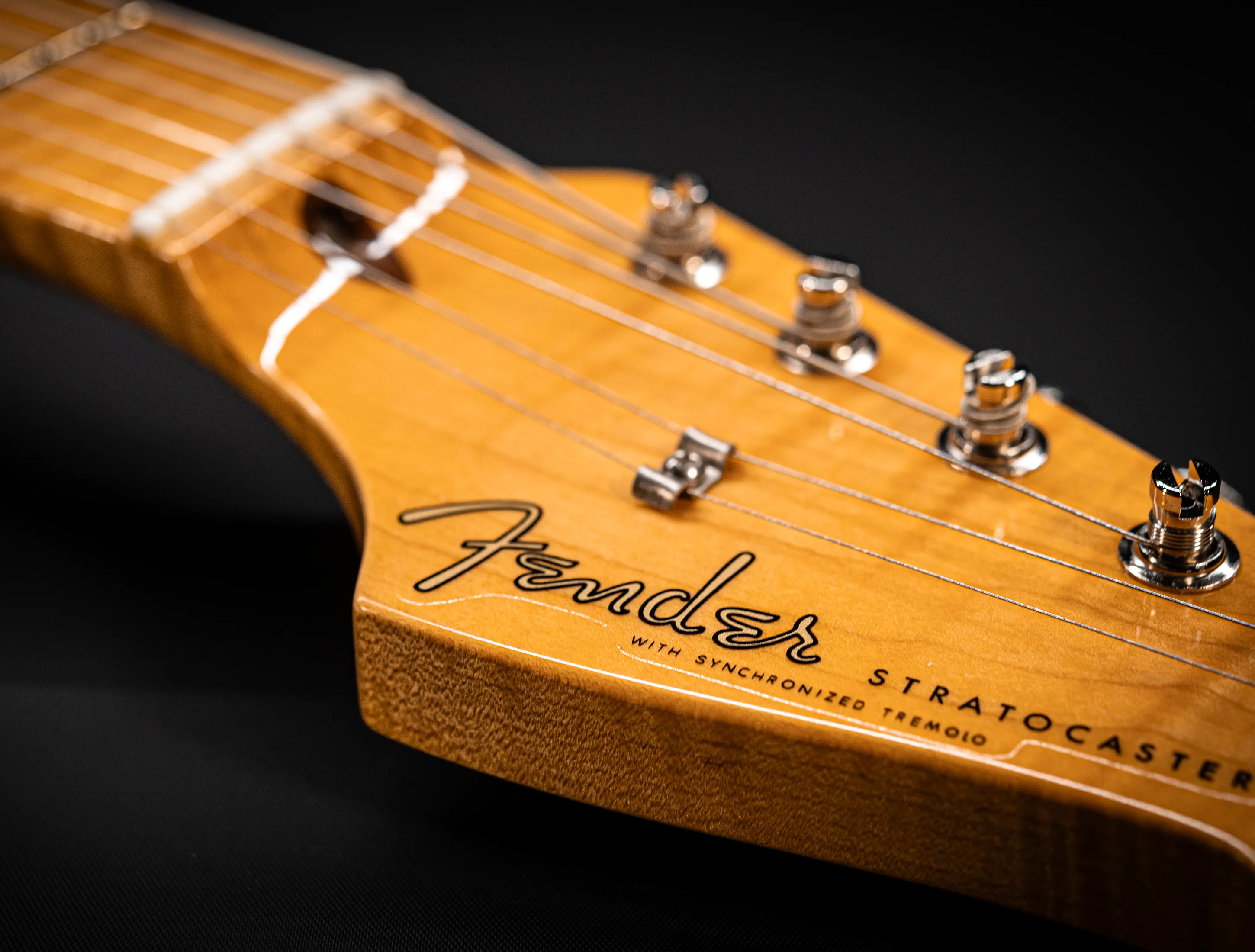 a164352 Fender MBD Limited 1957 Stratocaster Timeless NOS flame Neck - Sunburst