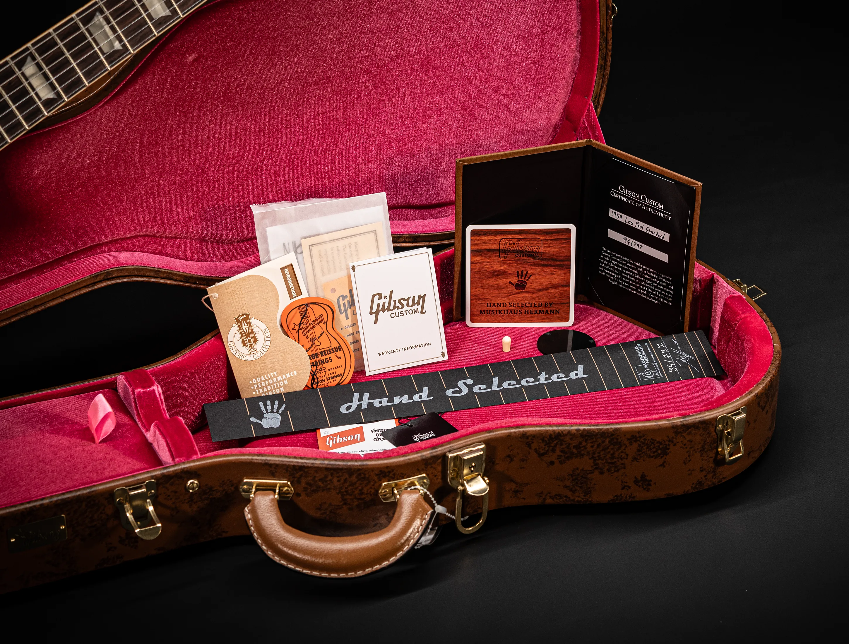 a162330 Gibson Les Paul 1959 Standard Reissue VOS Washed Cherry Sunburst