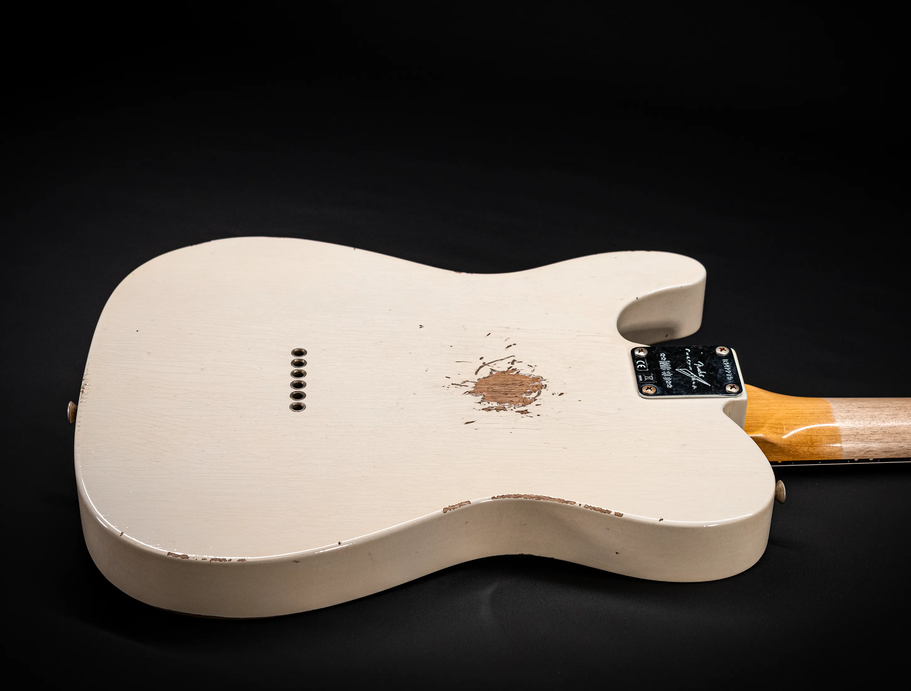 Fender MBD 1963 Telecaster Relic - Olympic White